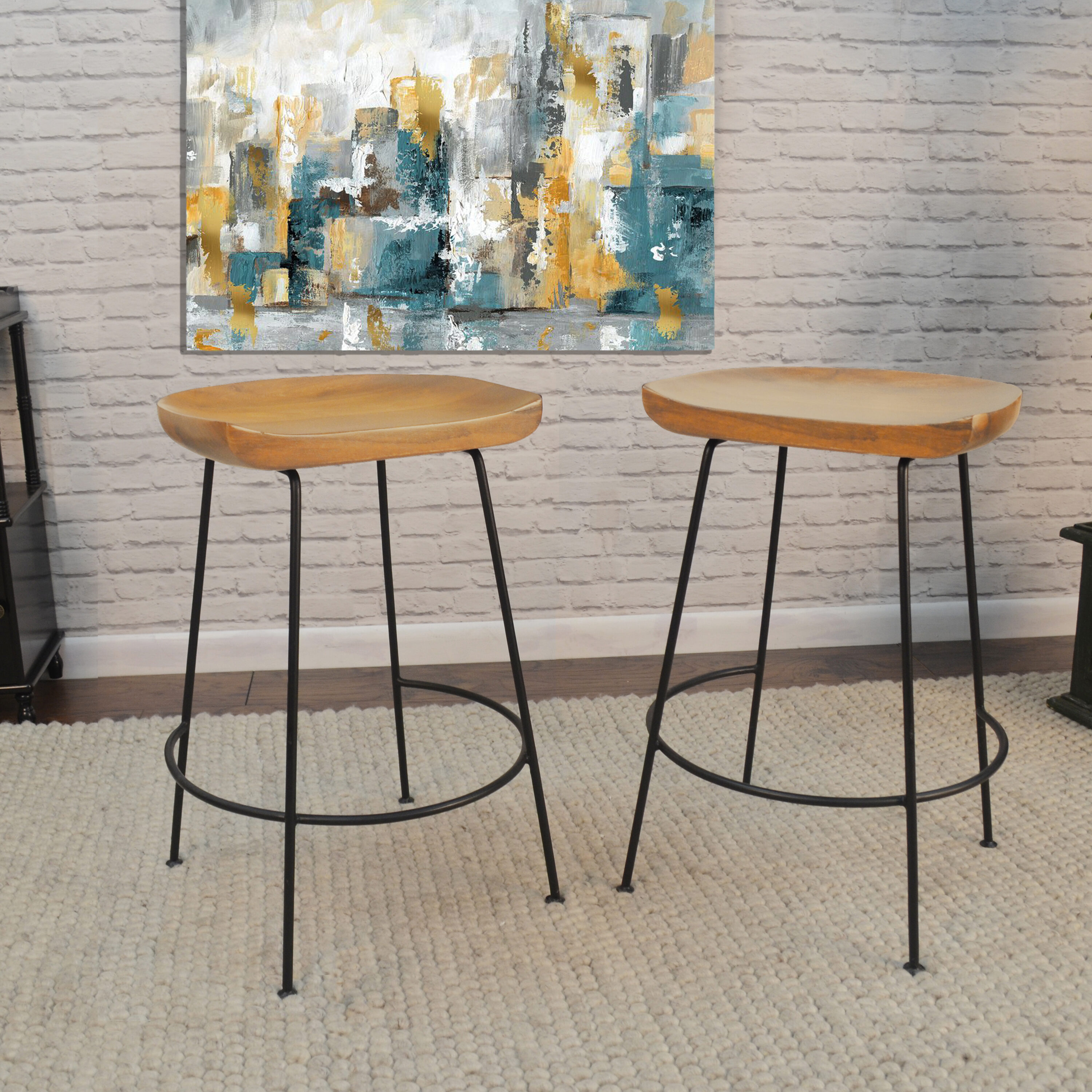 Carolina Cottage CF2424NMNGTBK stools - View #7