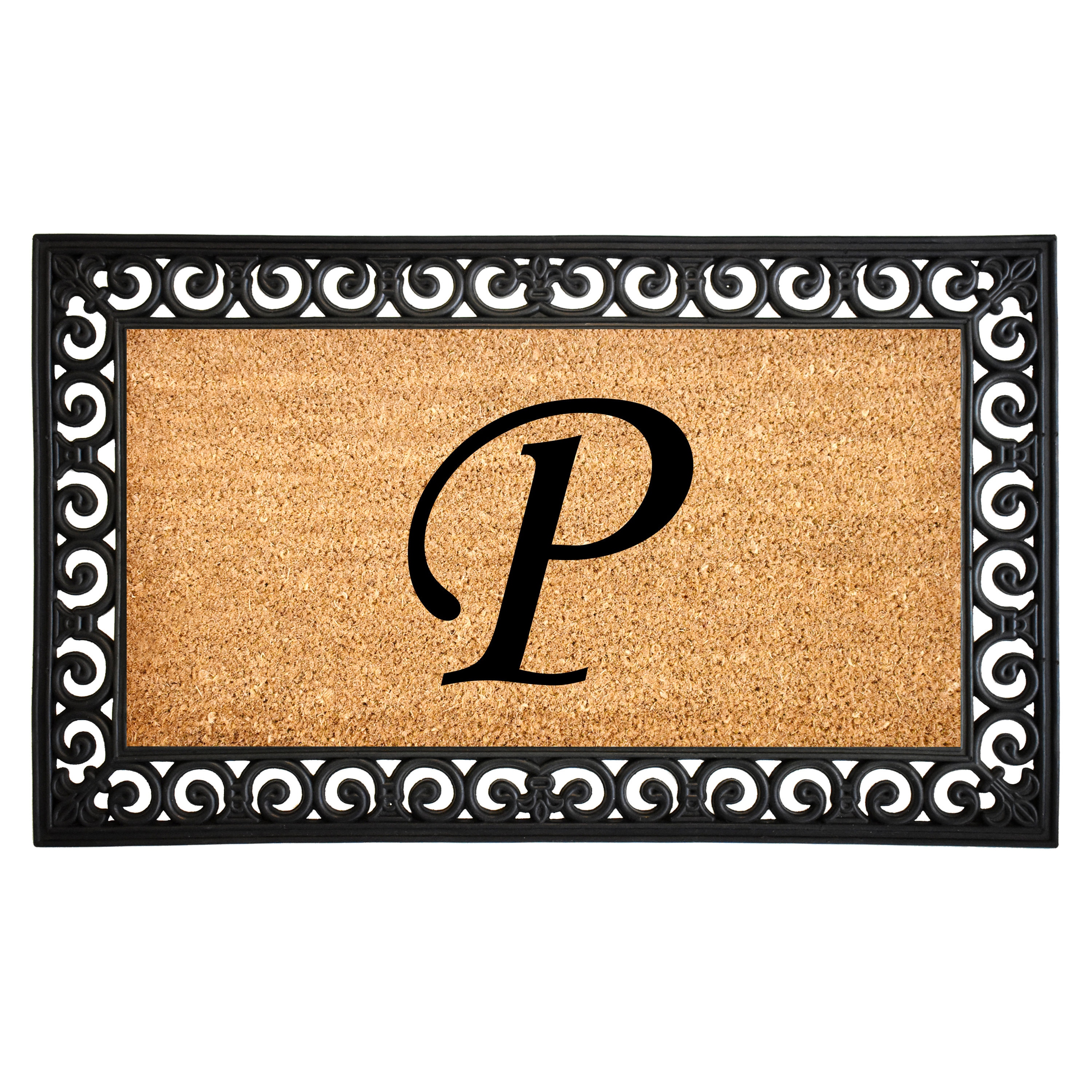 Callowaymills 104132436P 2-ft x 3-ft Multi Coir/Rubber Rectangular Indoor or outdoor Decorative Door mat