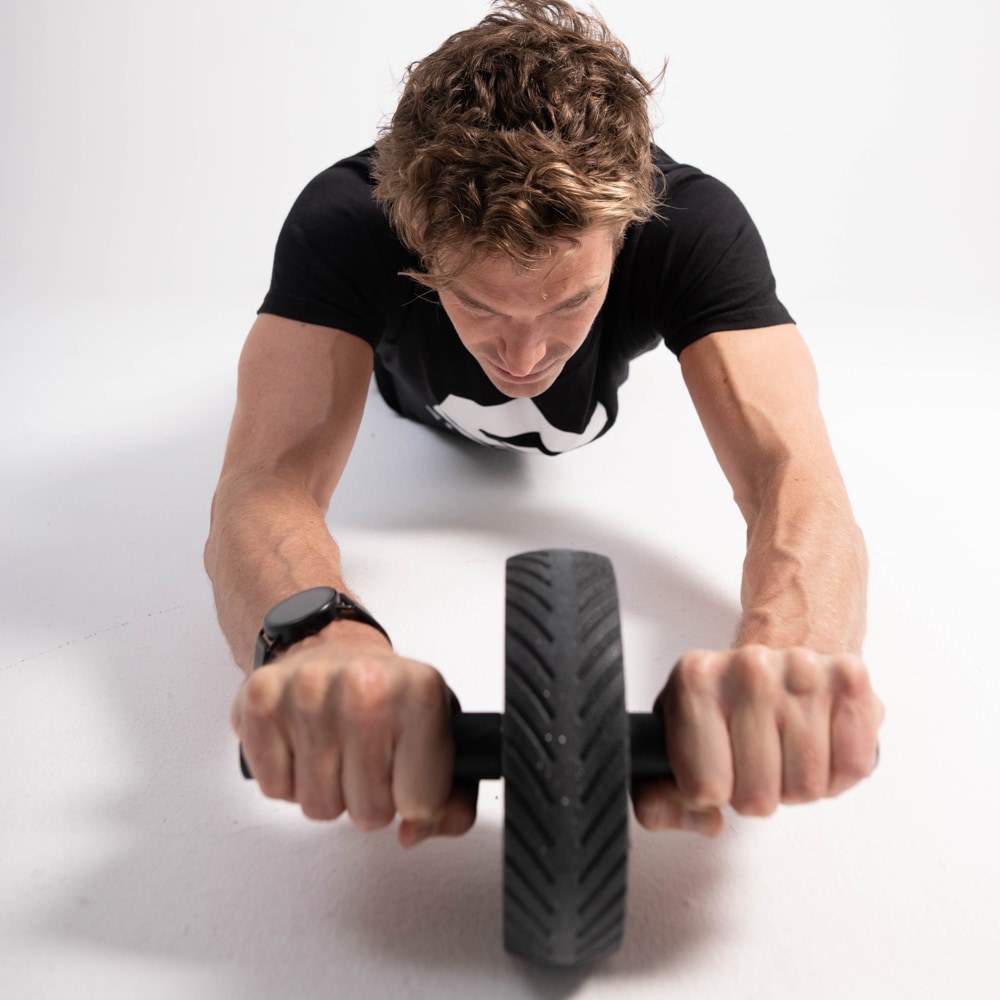 Skelcore Strength Ab Roller - Black, Compact And Easy Set-up ...