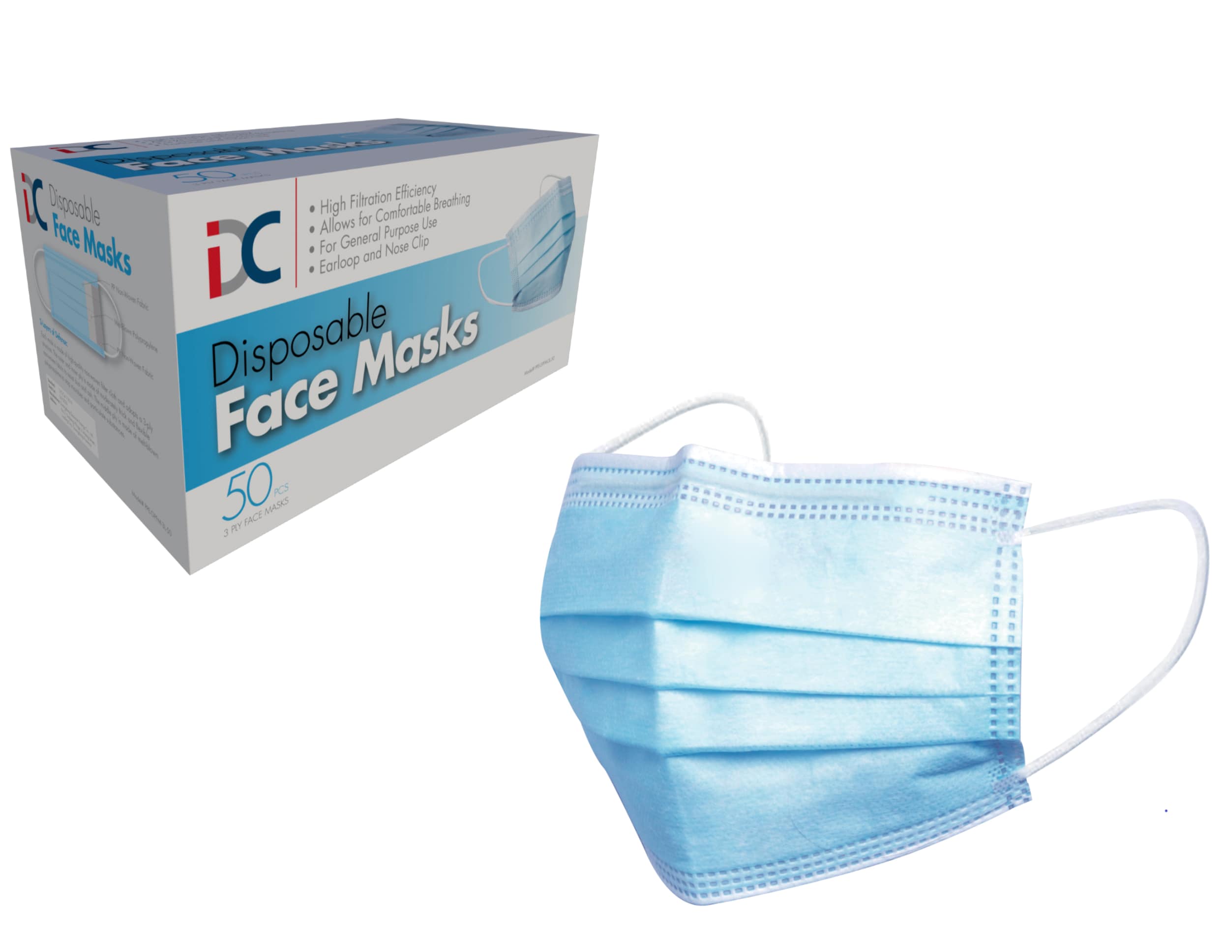 IDC PPEGPFM3L100R Face-Masks - View #6