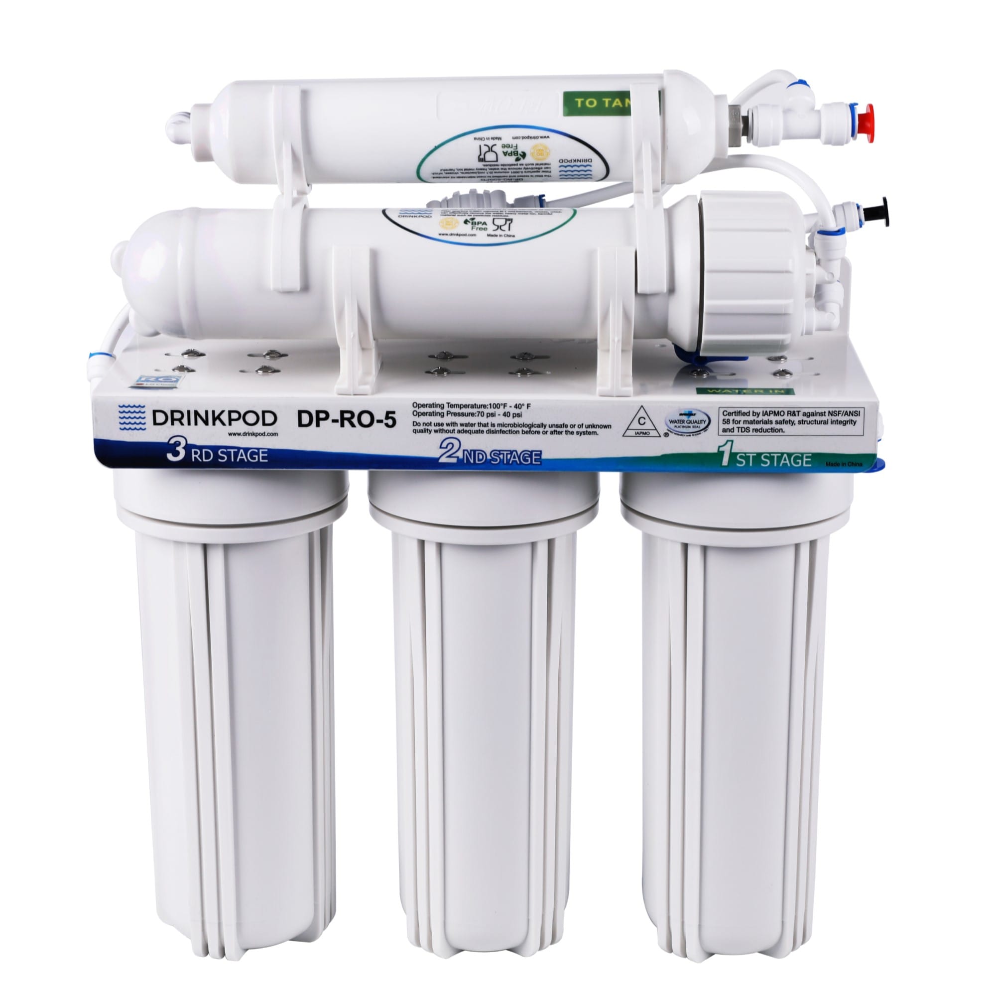 Drinkpod DP-RO-5 Under-Sink-Filtration-Systems - View #2