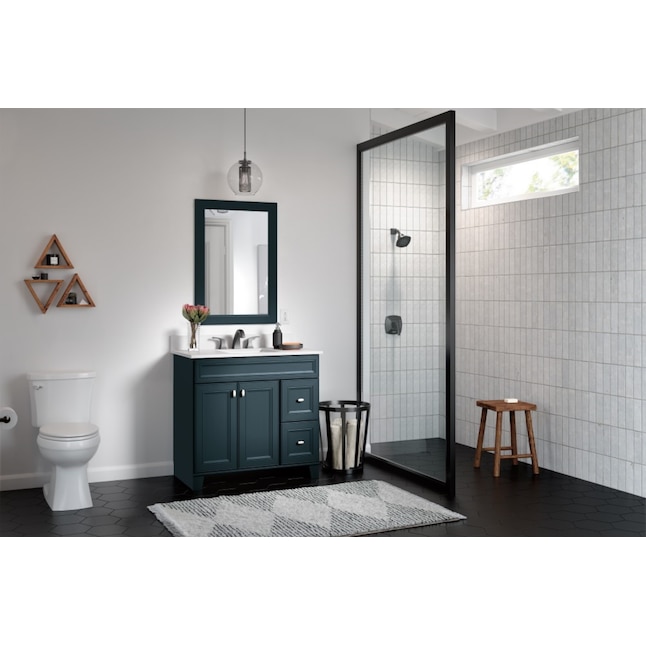 Diamond FreshFit Goslin 36-in Maritime Bathroom Vanity Cabinet Diamond FreshFit Goslin 36-in Maritime Bathroom Vanity Cabinet
