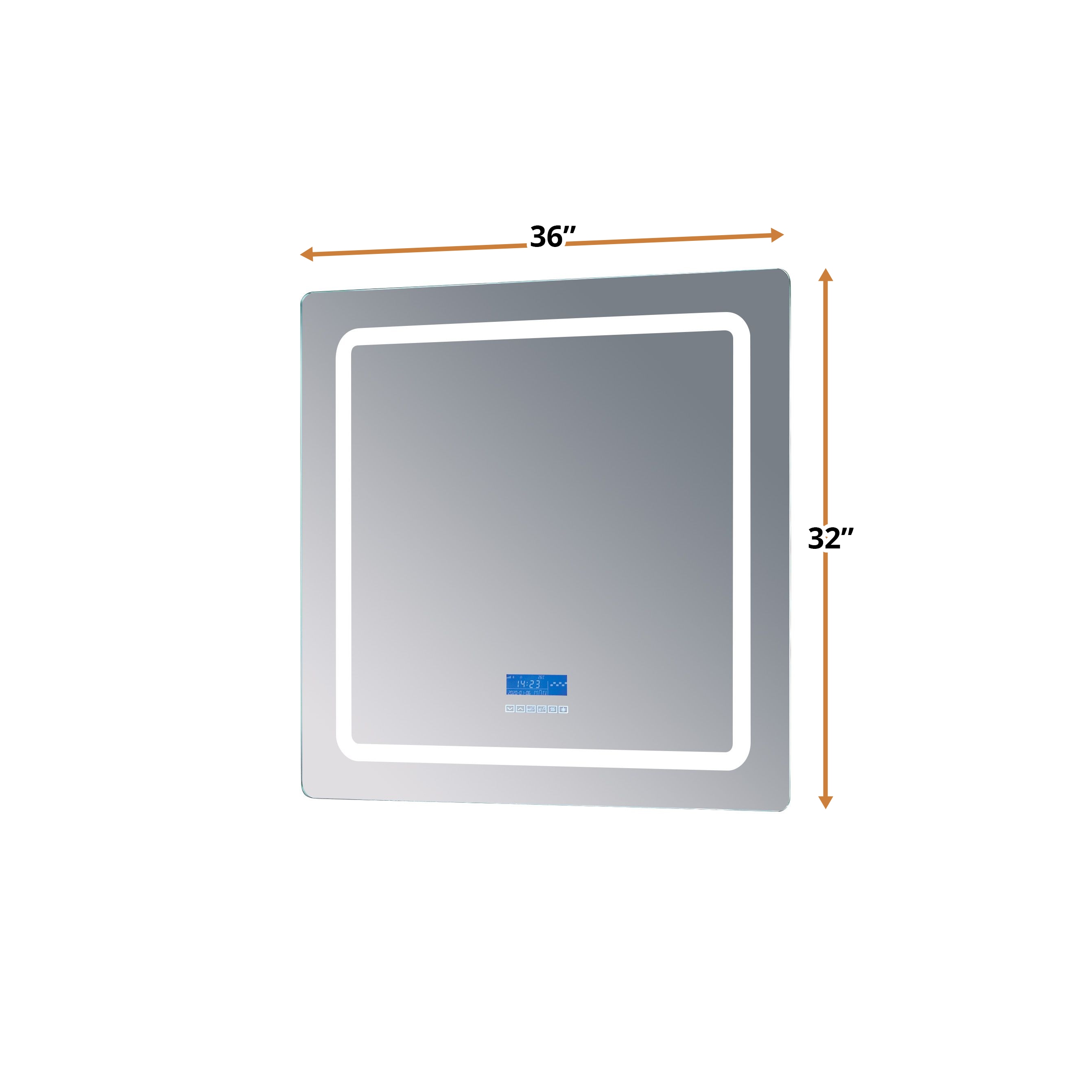 Lexora LC3632LEDM Framed-Bath-Mirrors - View #8