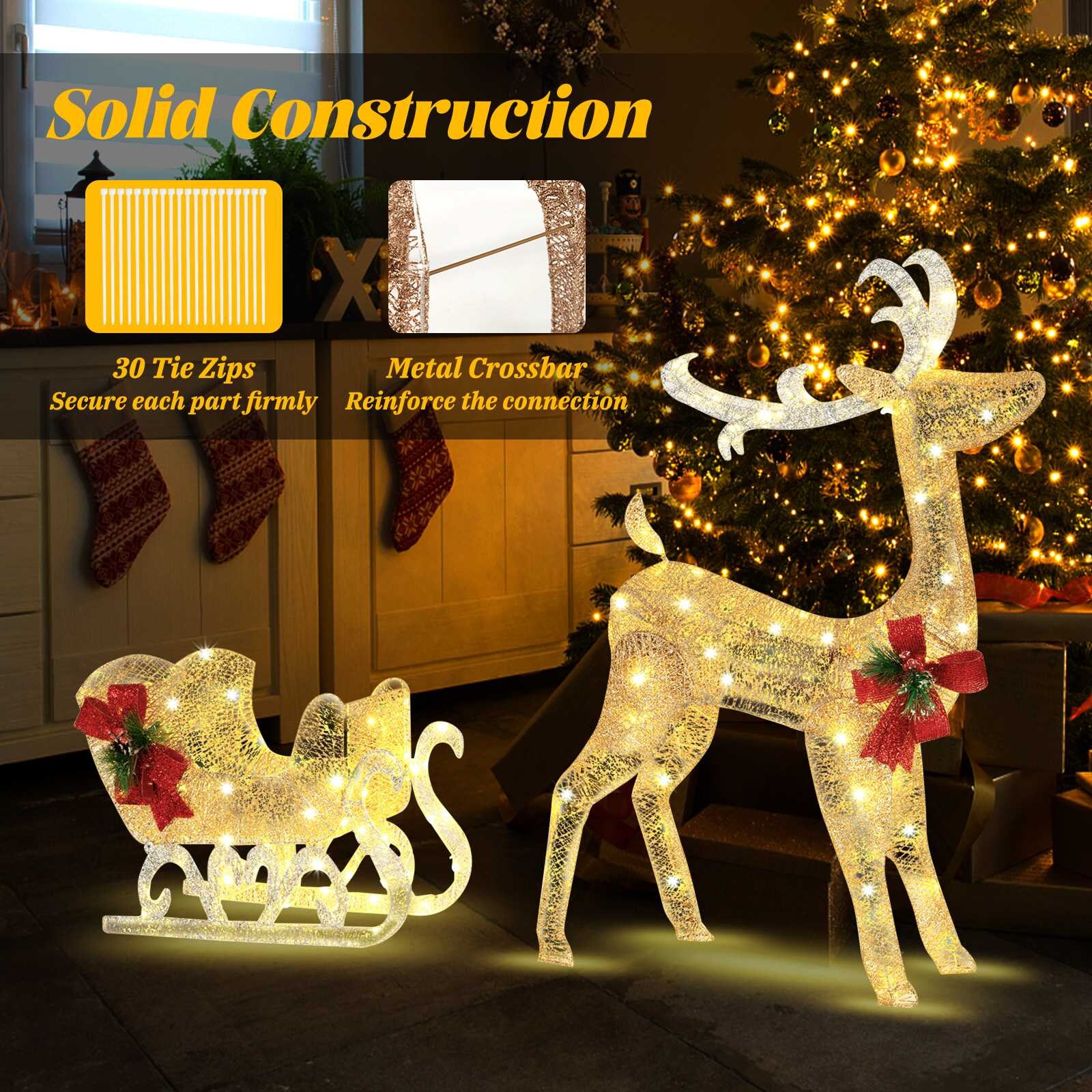 WELLFOR HYZ24149US-GD Outdoor-Christmas-Decor - View #7