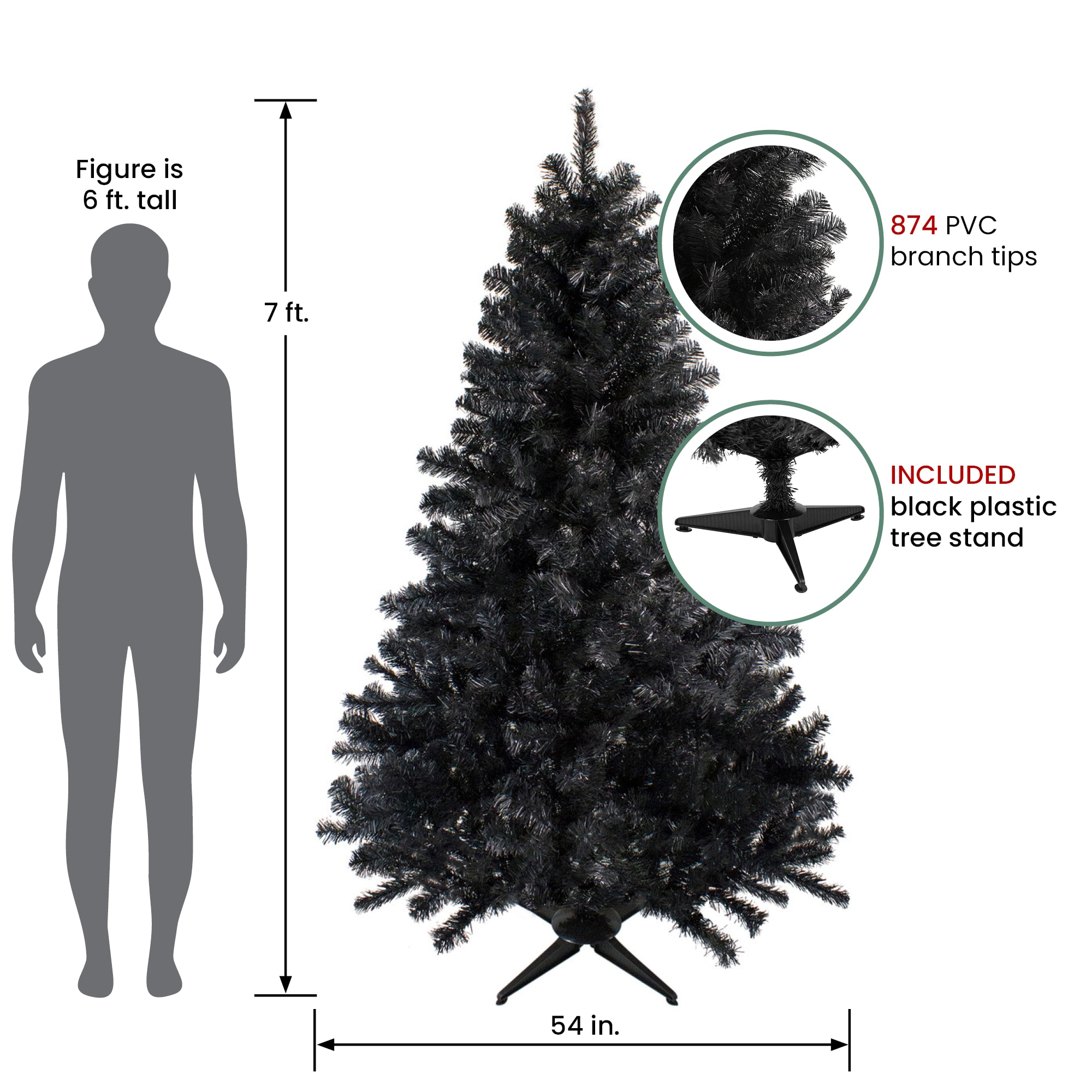 Northlight 33380932 Artificial-Christmas-Trees - View #2