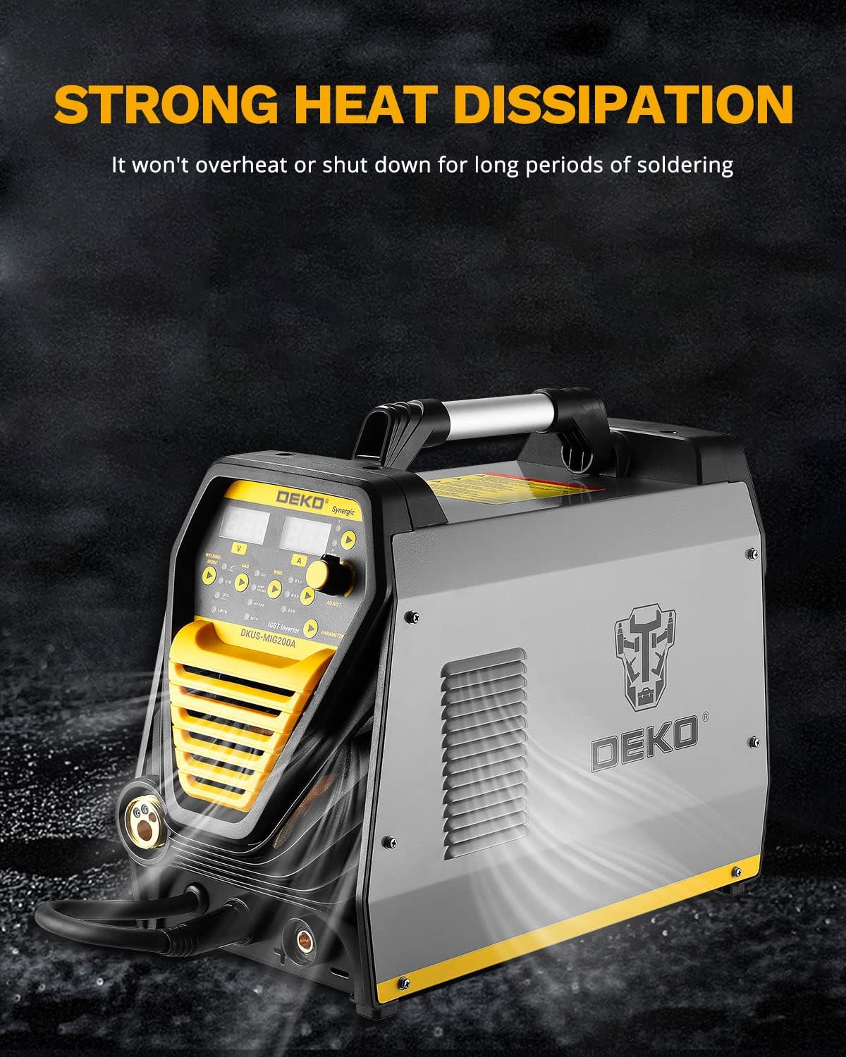 DEKO MIG-200A Engine-Driven-Welder-Generators - View #8