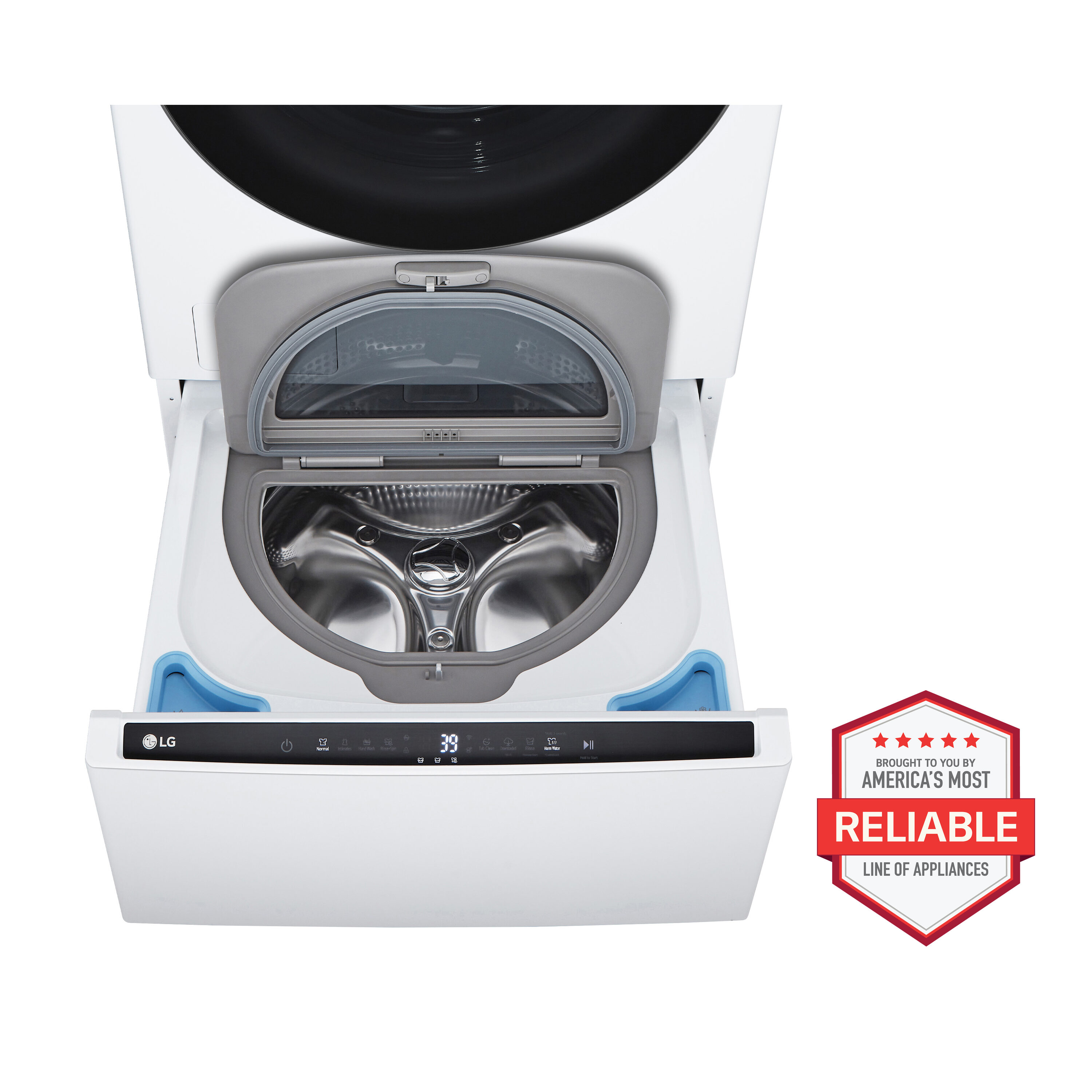 LG WD300CW Pedestal-Washers - View #9