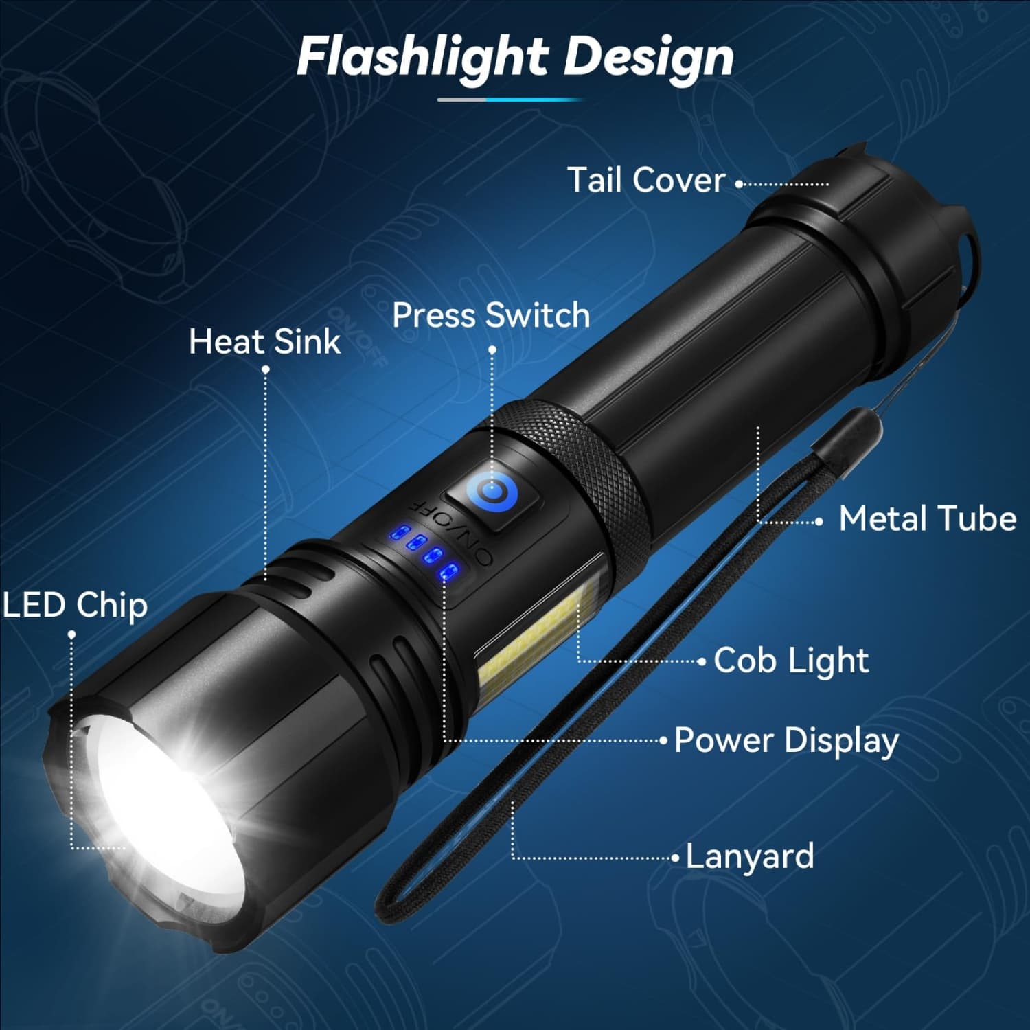 Angel Sar L2ZYY413SBPF-2P flashlights - View #8