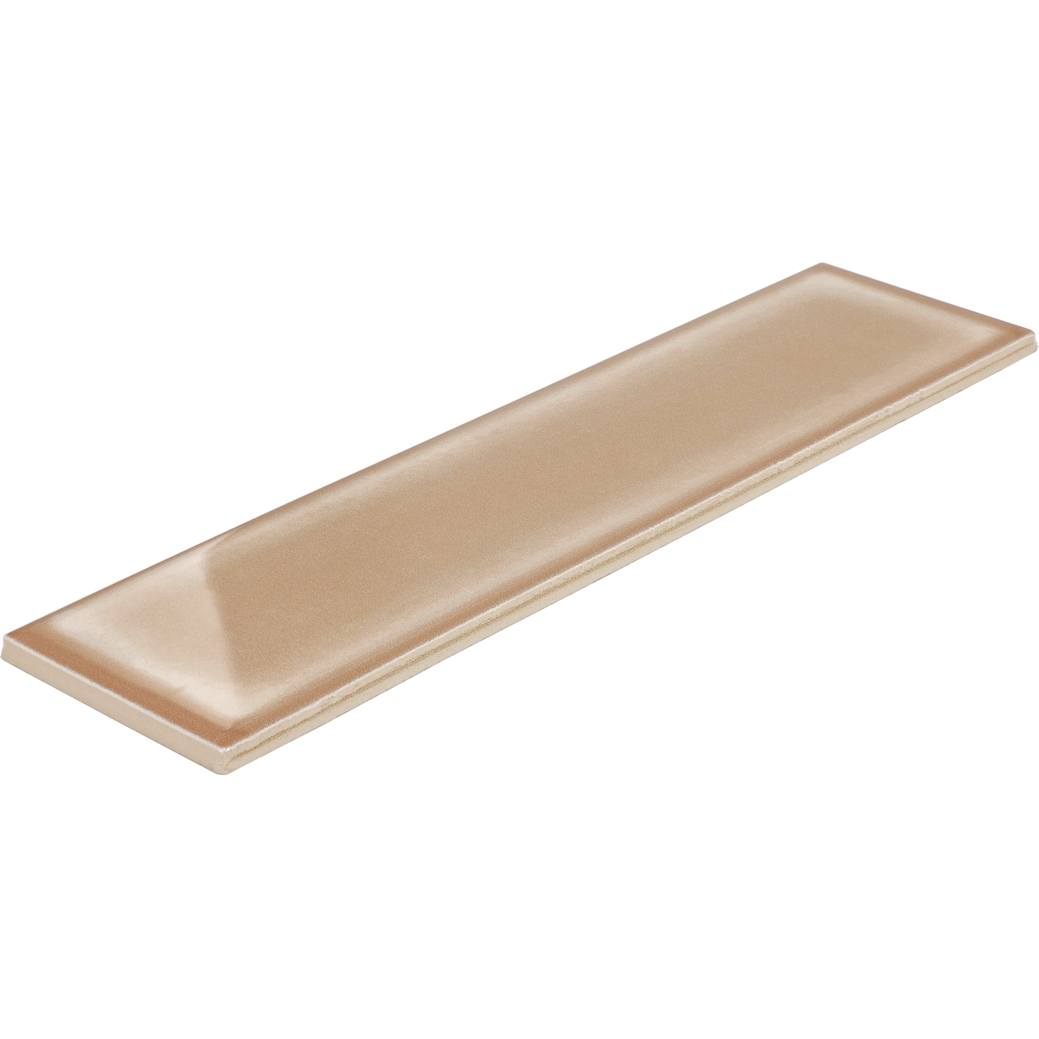 Daltile Vistaframe Sandstone 3-in x 12-in Glossy Ceramic Subway