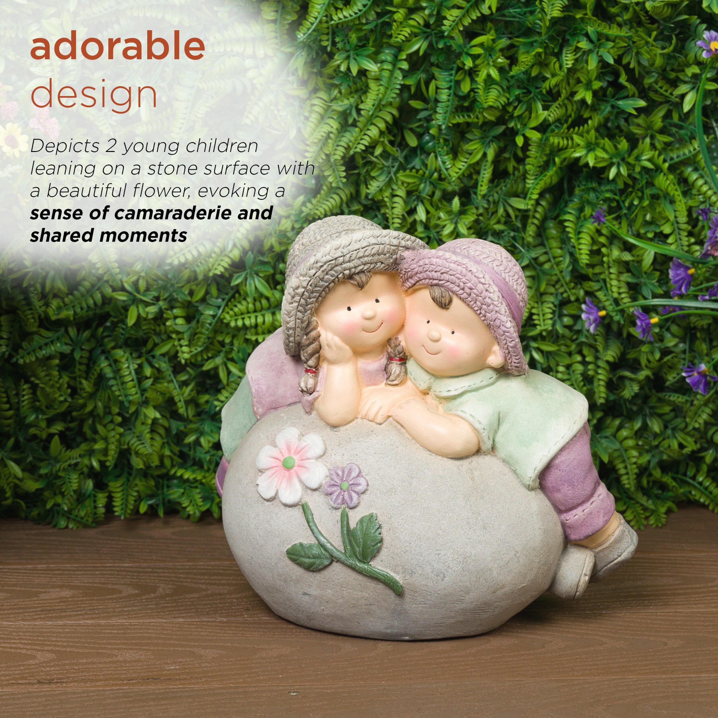 Alpine Corporation QWR1454 Garden-Statue - View #6