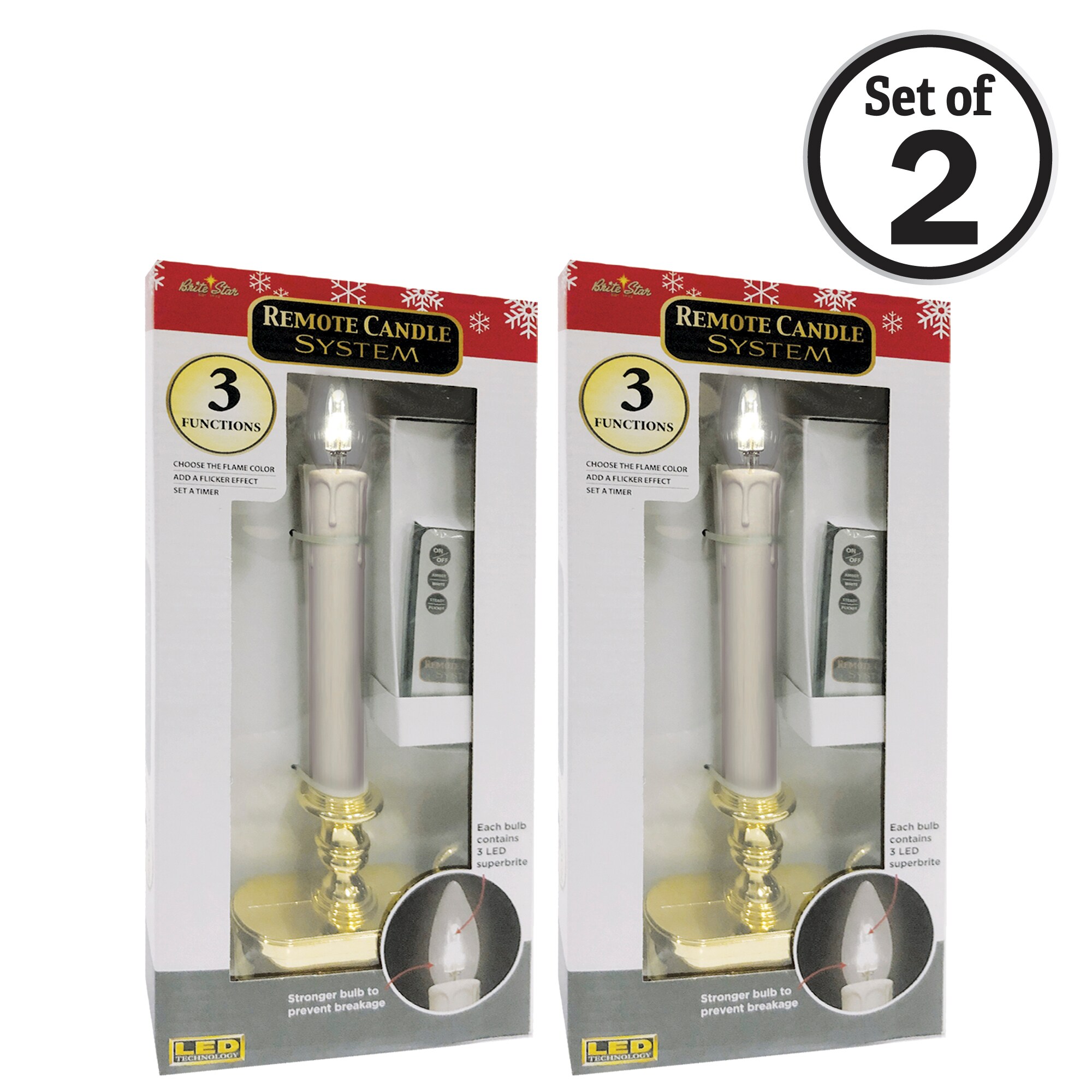 Brite Star 45-176-20 candles - View #2