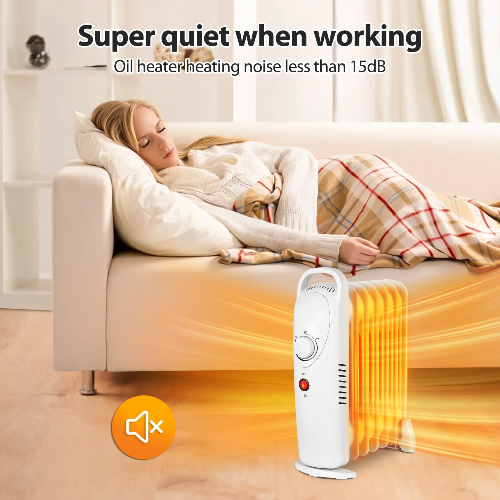 AIRO COMFORT OH12-WHITE Portable-Electric-Heat - View #9