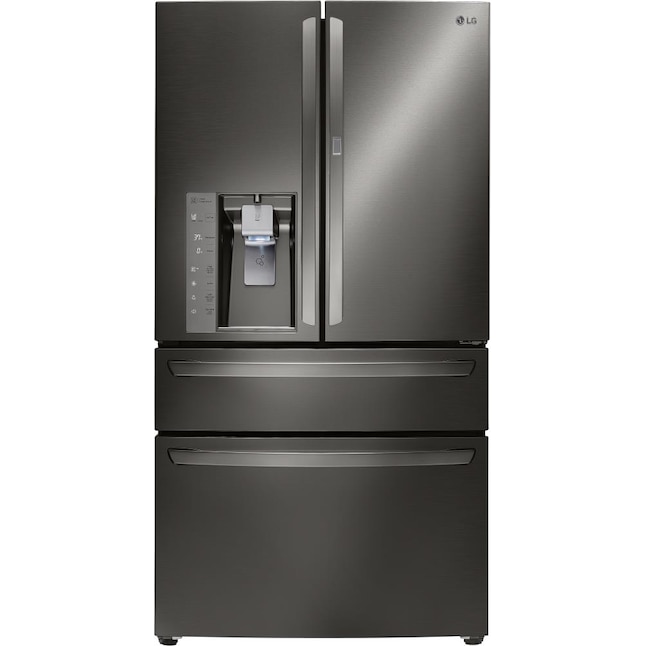 LG 29.7-cu ft 4-Door French Door Refrigerator with Ice Maker and Door within Door (Fingerprint Resistant) ENERGY STAR at Lowes.com