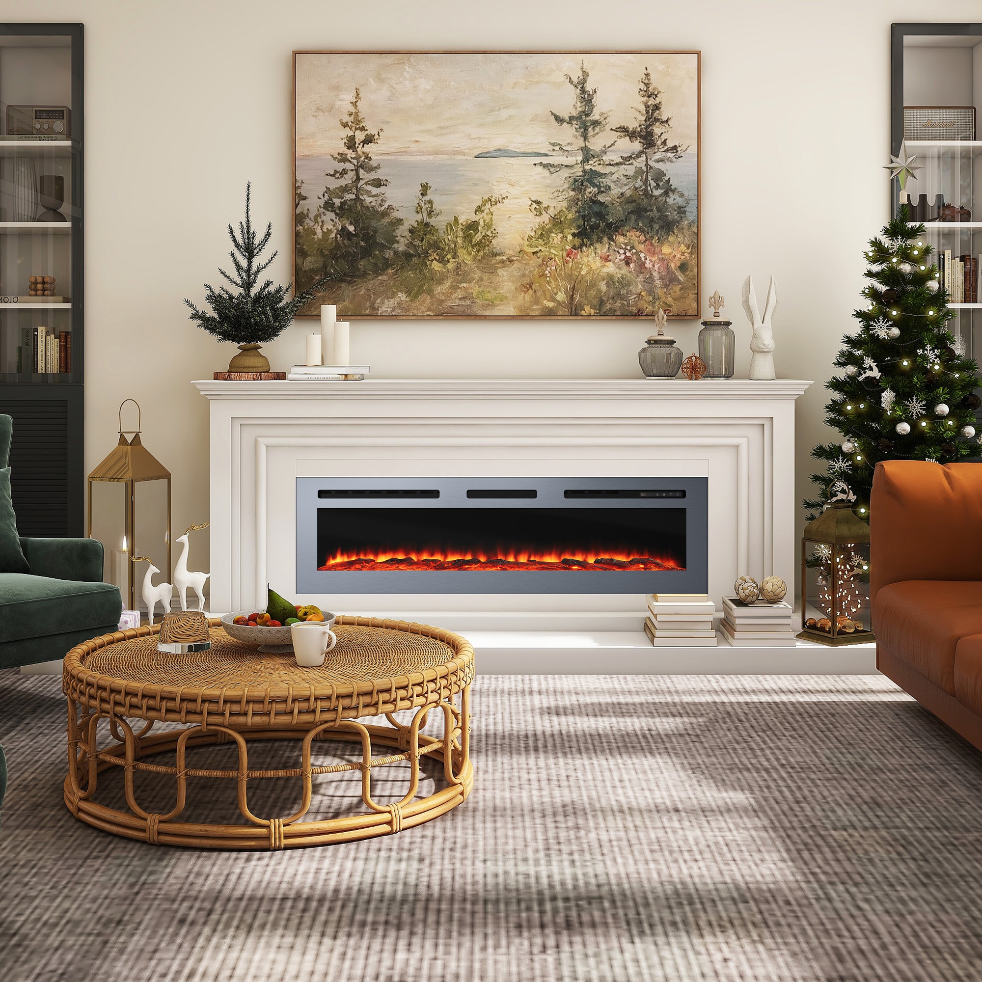 Mondawe MO-CB74715 Electric-Fireplaces - View #4