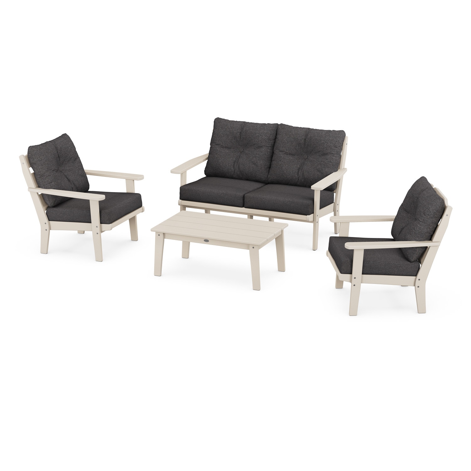 allen + roth by POLYWOOD PWS731-2-SA145986 Patio-Conversation-Sets - View #2
