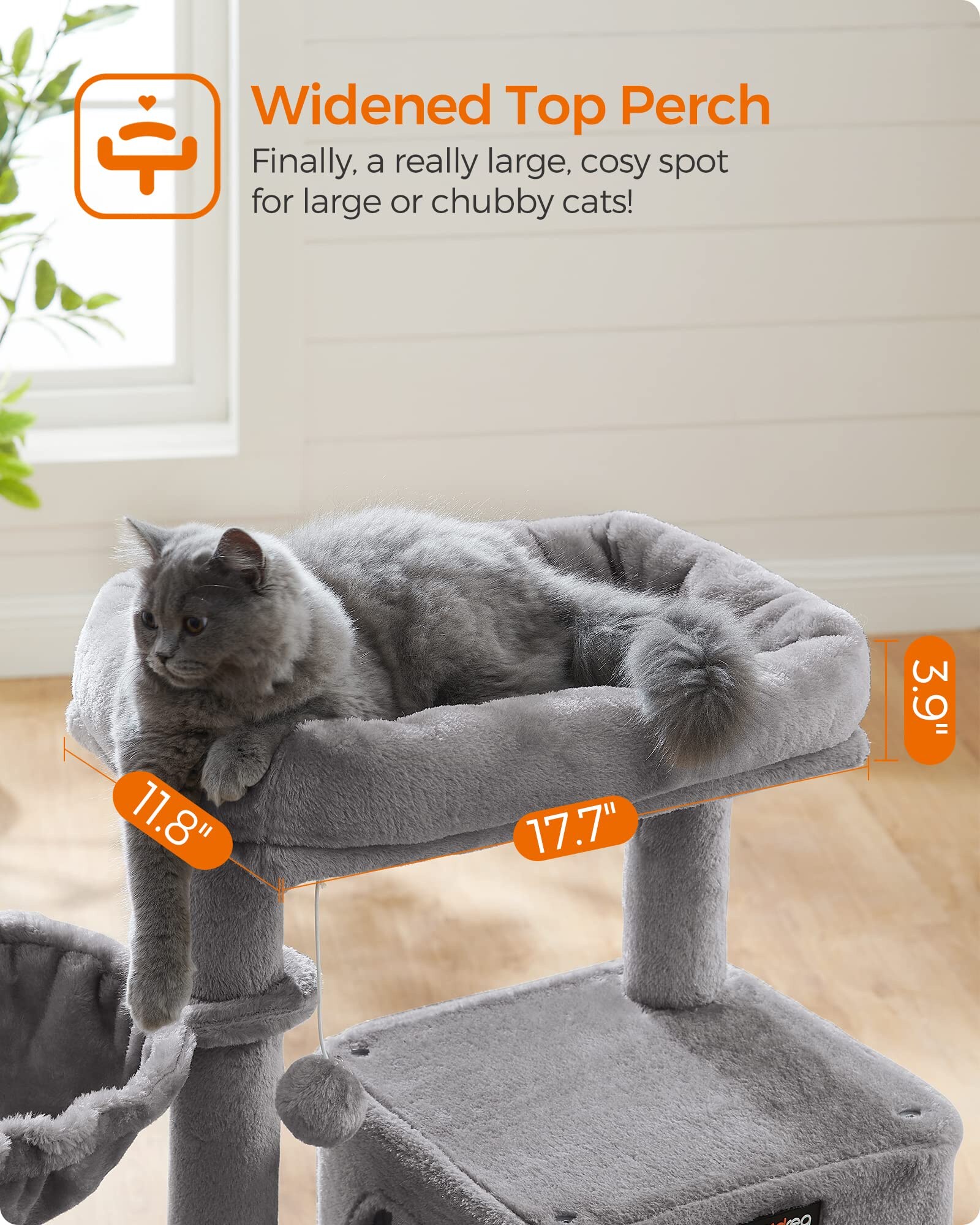 SONGMICS HOME PCT51W Cat-Trees - View #5
