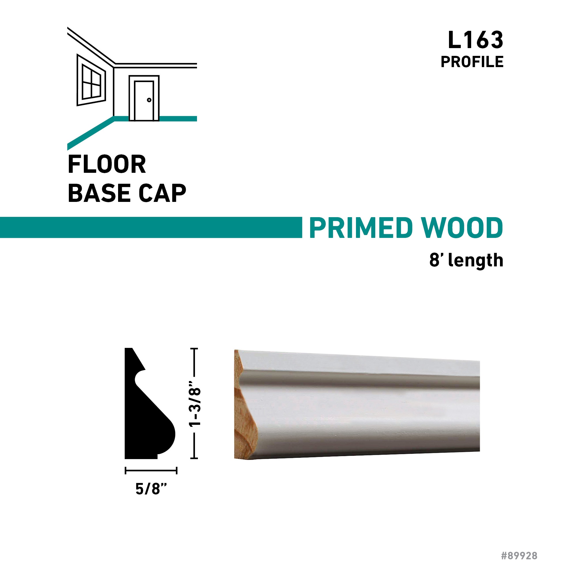 RELIABILT L 163 8FJPMD Baseboard-Moulding - View #4