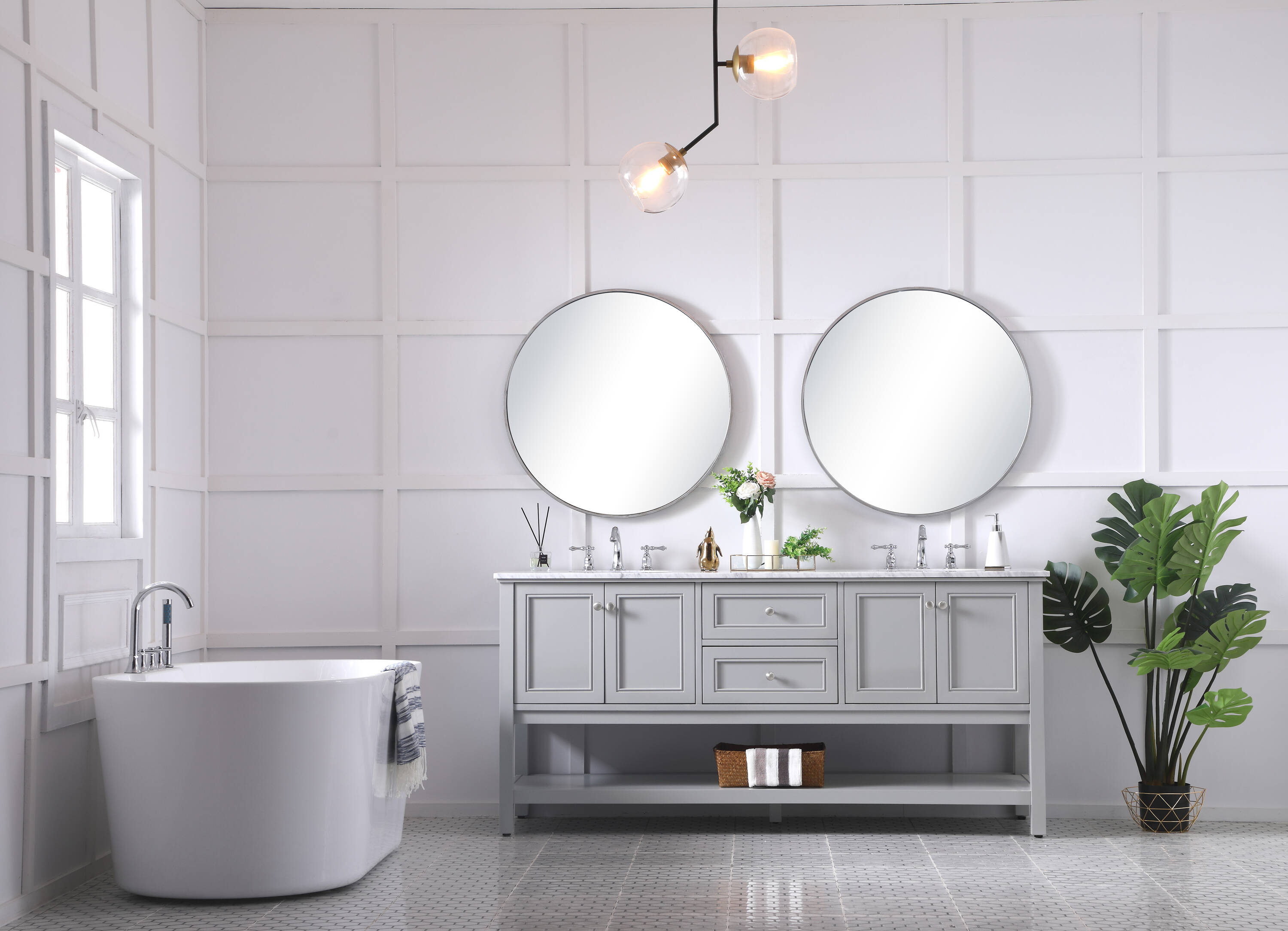 Elegant Decor HF81216GR Bath-Vanity-Combo - View #7