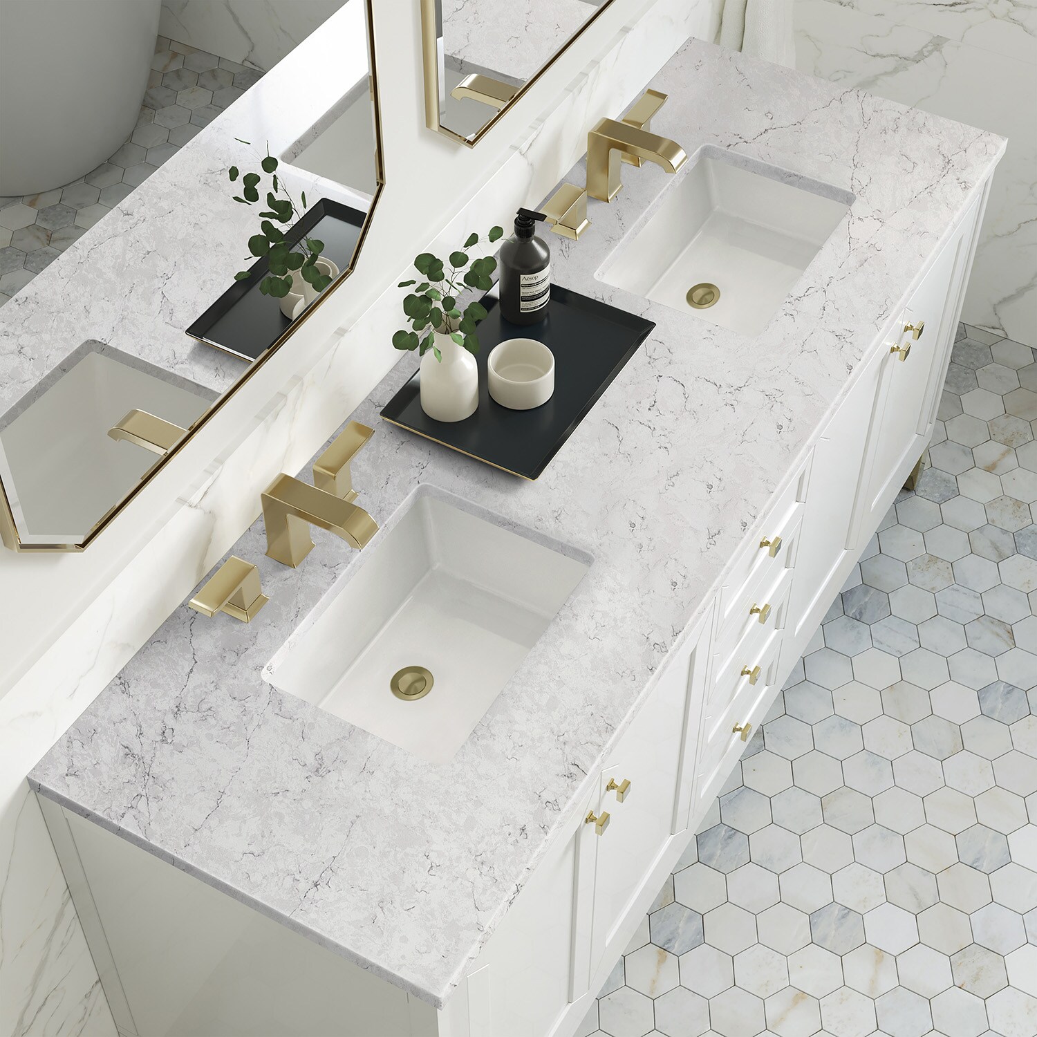 James Martin Vanities 305-V72-GW-3EJP Bath-Vanity-Combo - View #4