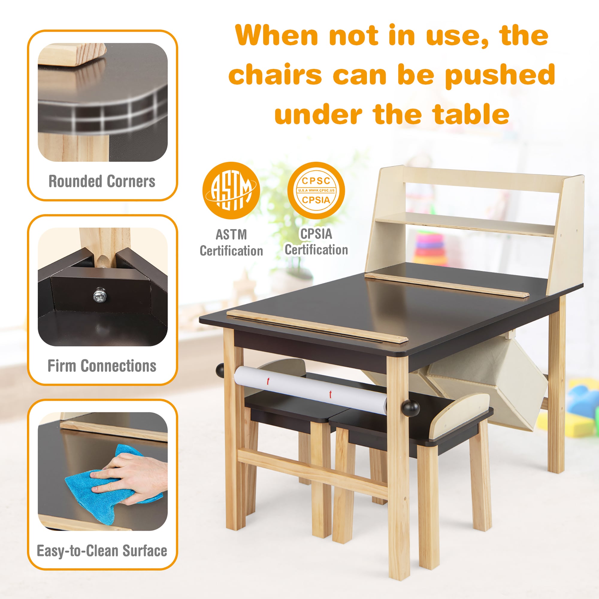 Goplus LWS00309 Kids-Play-Tables - View #9