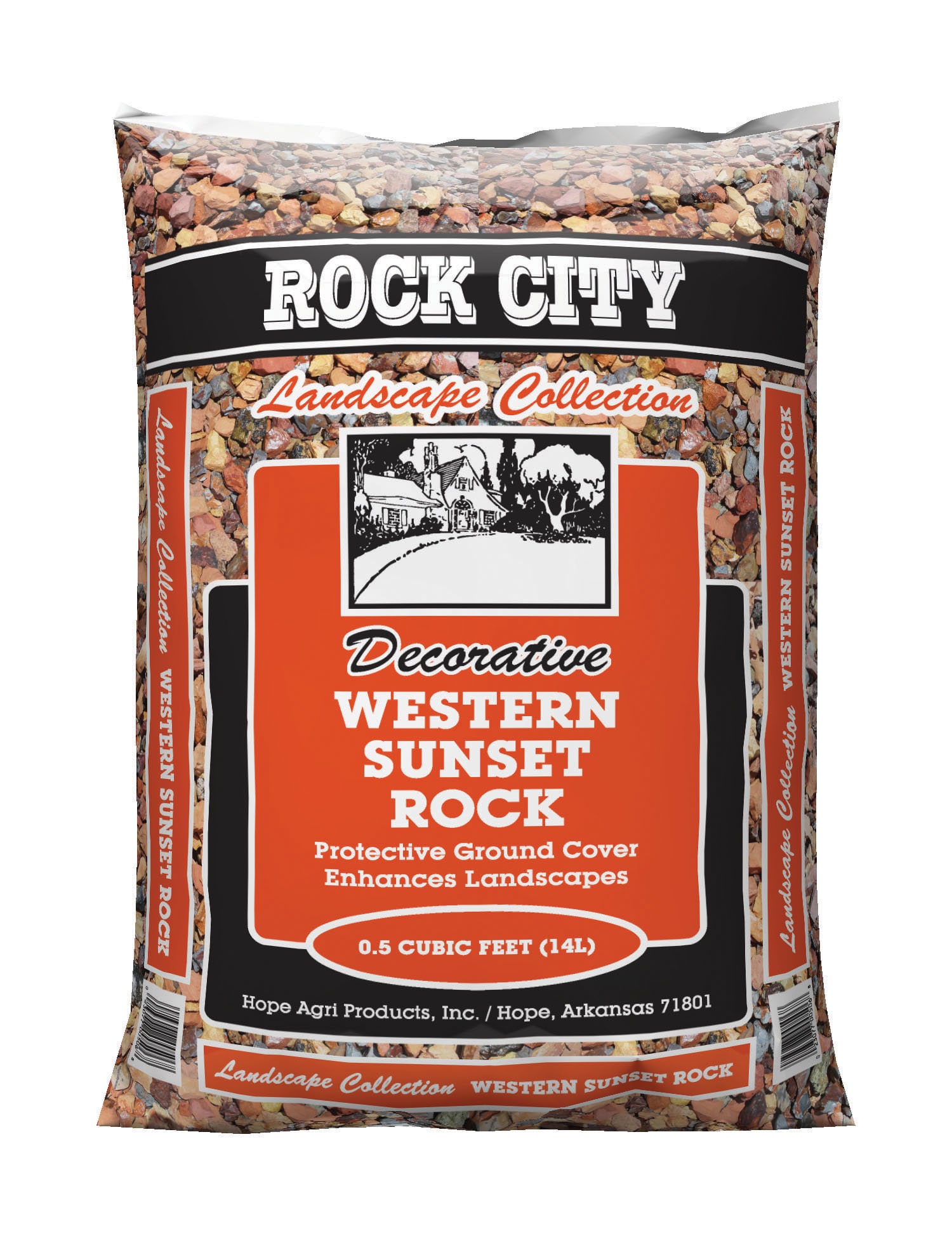 0.5cu ft Western Sunset Garden Rock in the Landscaping Rock department