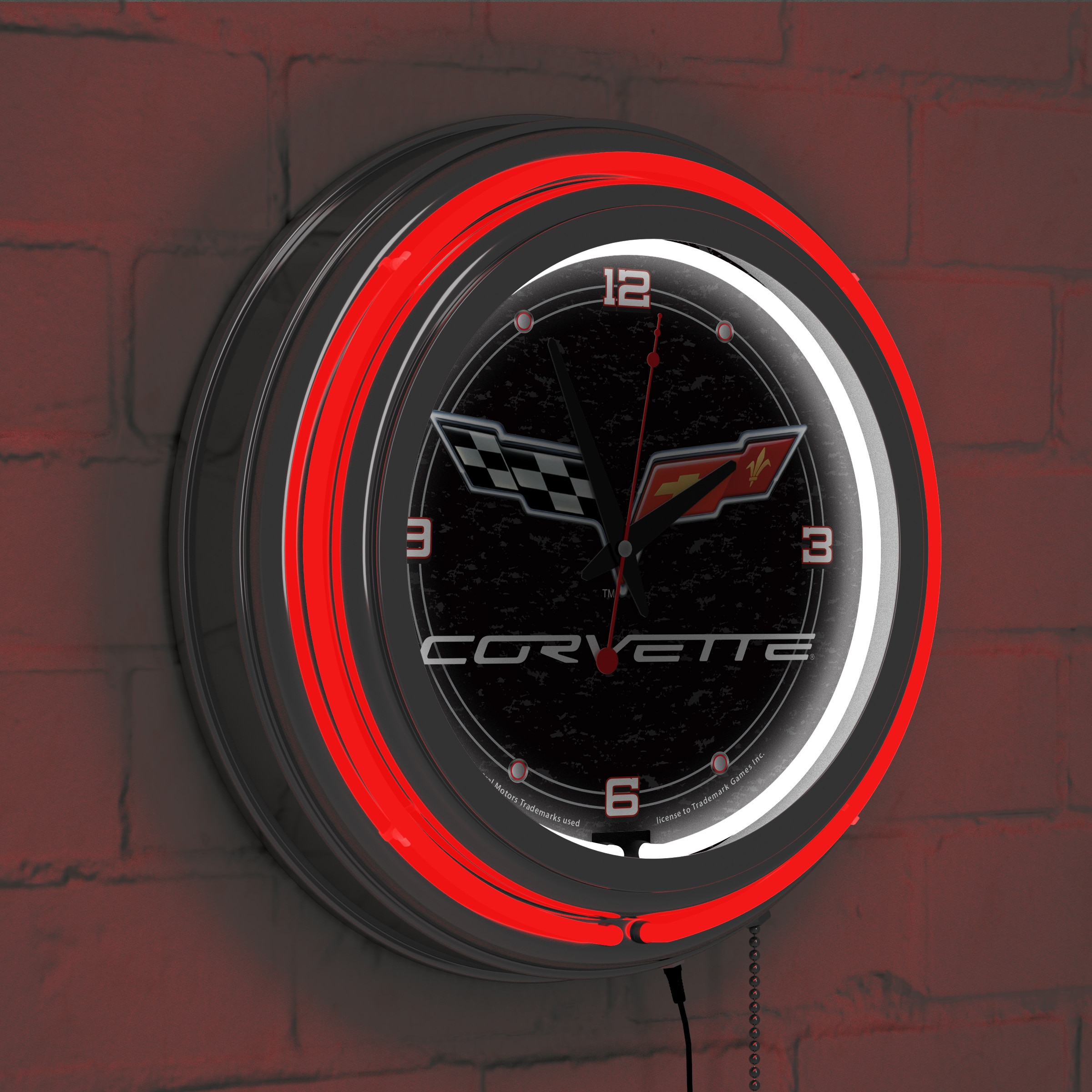 Trademark Gameroom GM1400-C6-COR Indoor-Outdoor-Clocks - View #3