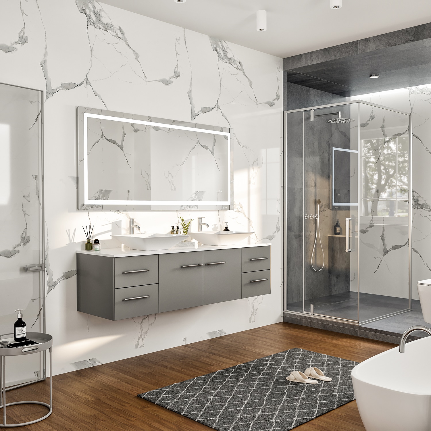 Eviva EVVN147-60GR Bath-Vanity-Combo - View #2
