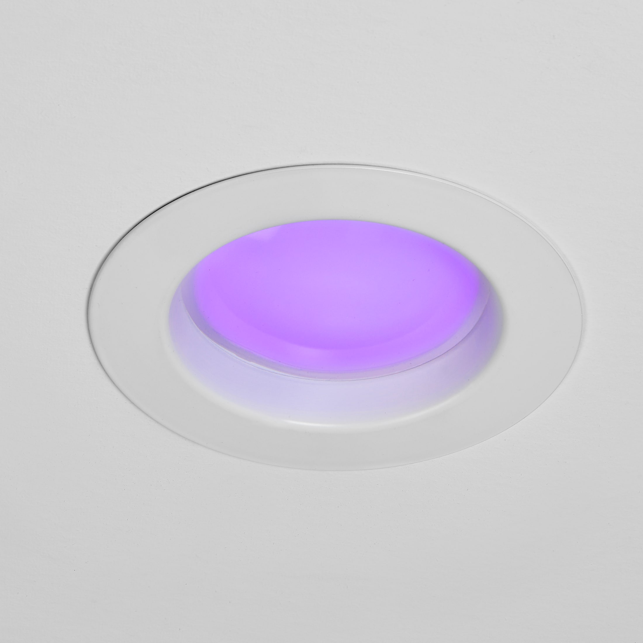 4-Inch White Aluminum Smart WiFi LED Retrofit Downlight