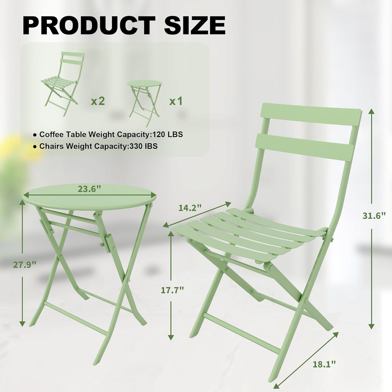 Qeetex LHF-DYQ-PPG-3339KW7D Patio-Dining-Sets - View #2