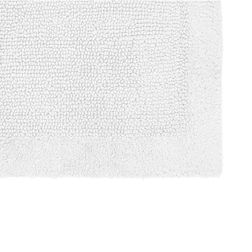 Standard Textile - Tufted Bath Mat, White, 20 inchx60 inch, Size: Bath Runner 20x60