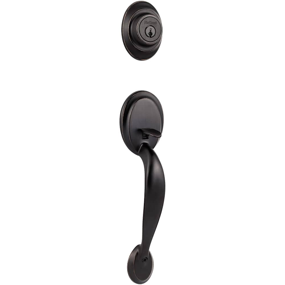 Kwikset  687DALIPS Dakota Single Cylinder Handleset from the  Series Featuring SmartKey, Exterior Only