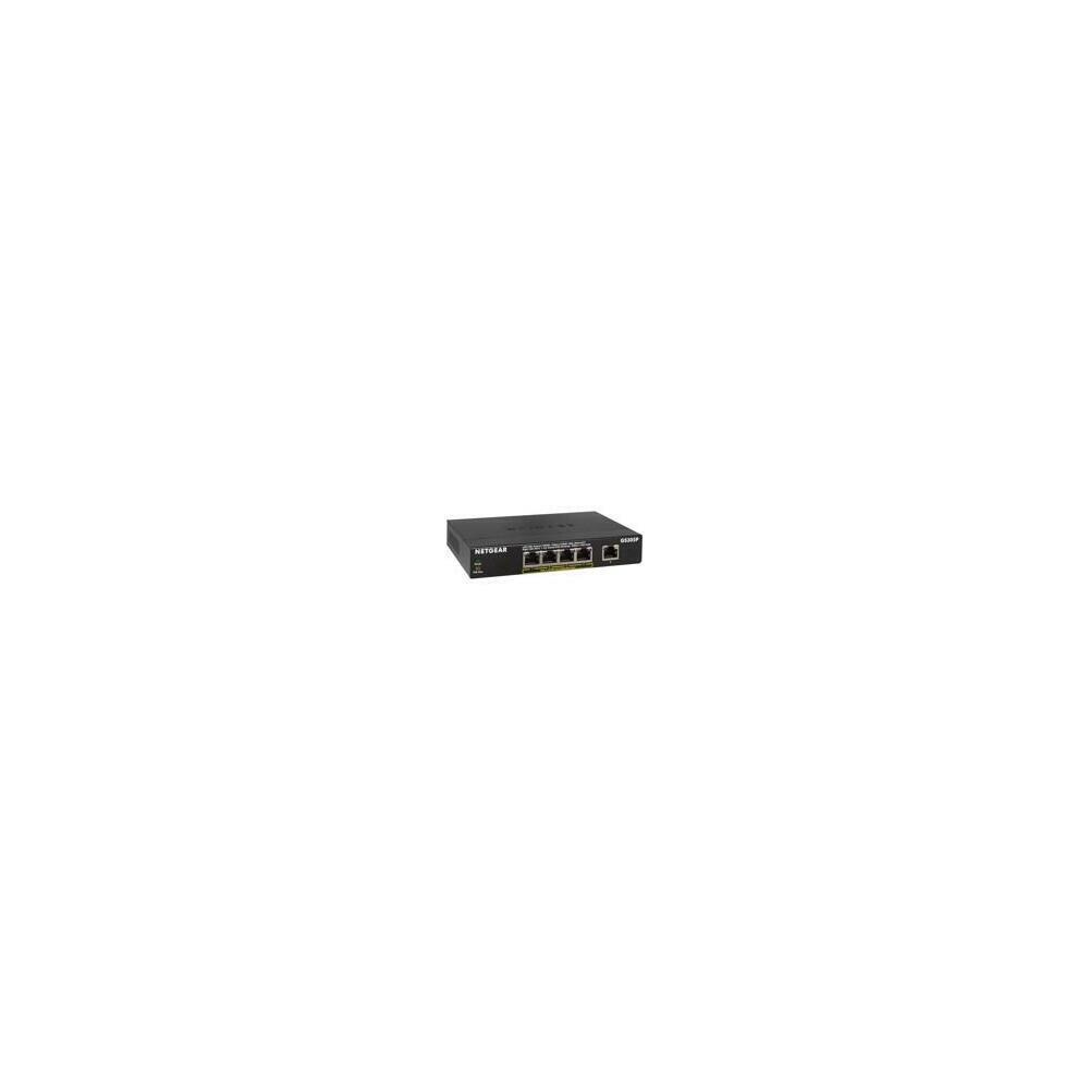NETGEAR ISTR54483 Netgear GS305P-100NAS 5 Port PoE Gigabit Ethernet Unmanaged Switch