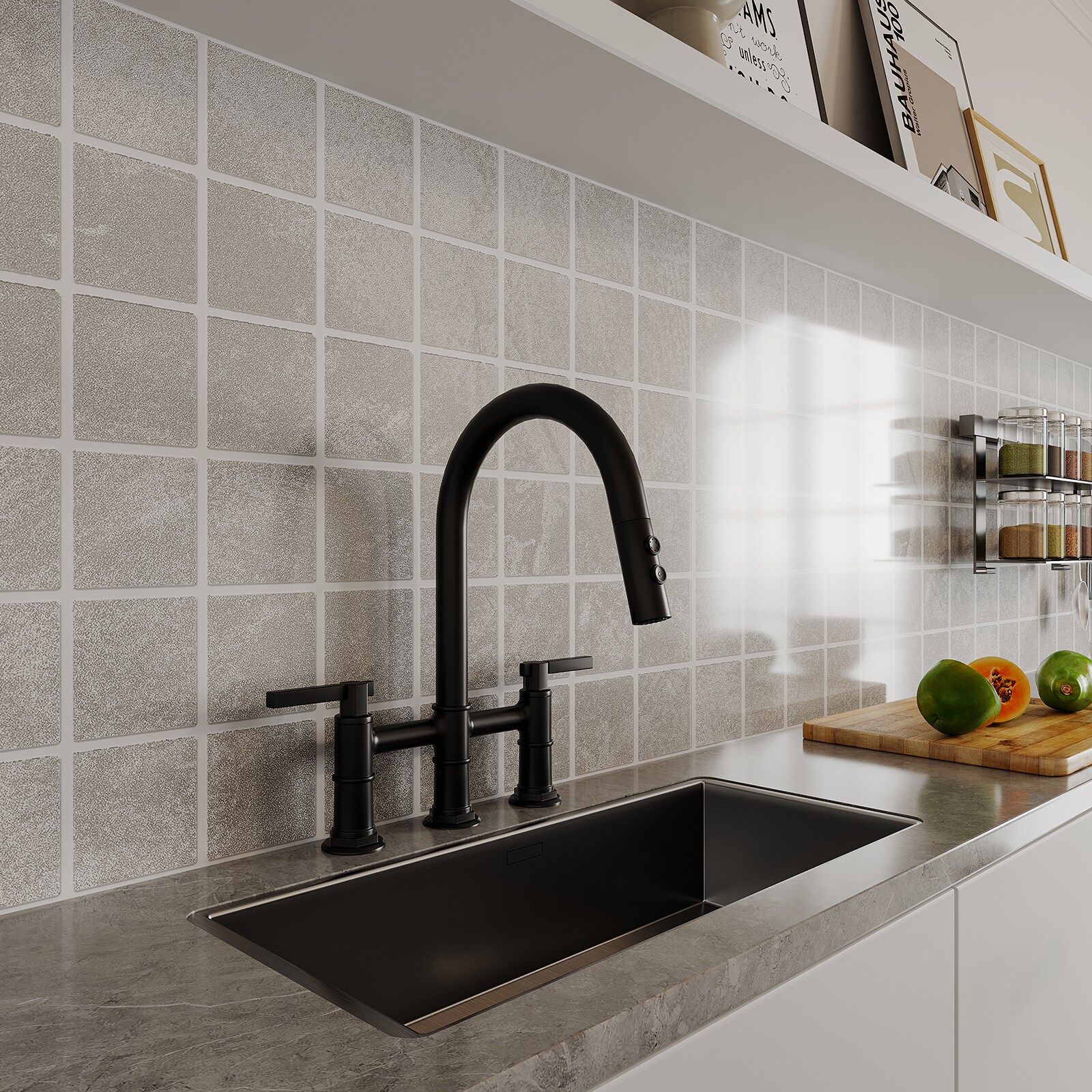 BWE C-4076-B Kitchen-Faucets - View #4