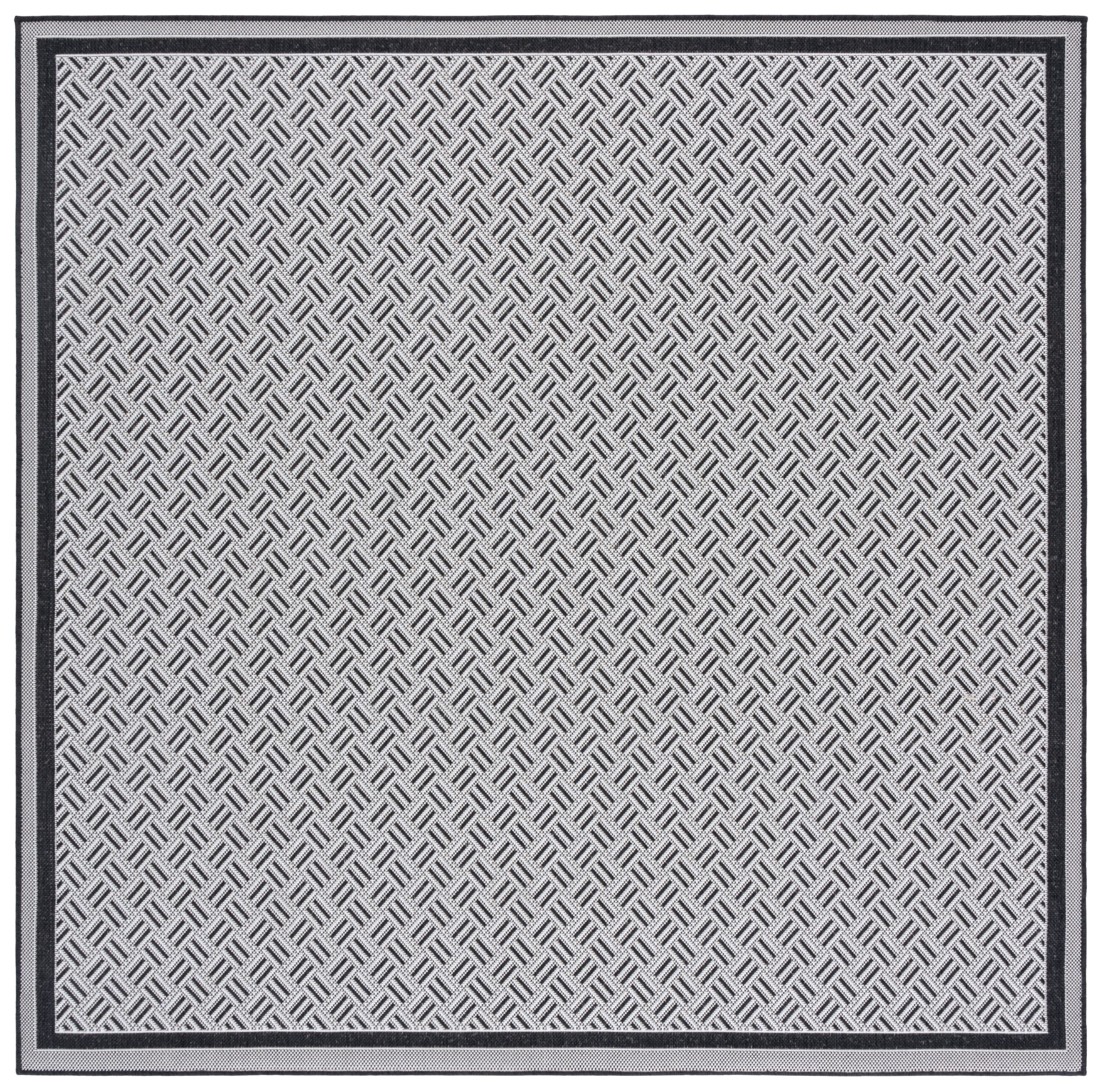 Terrace 800Z Black/White 7 X 7 Area Rug