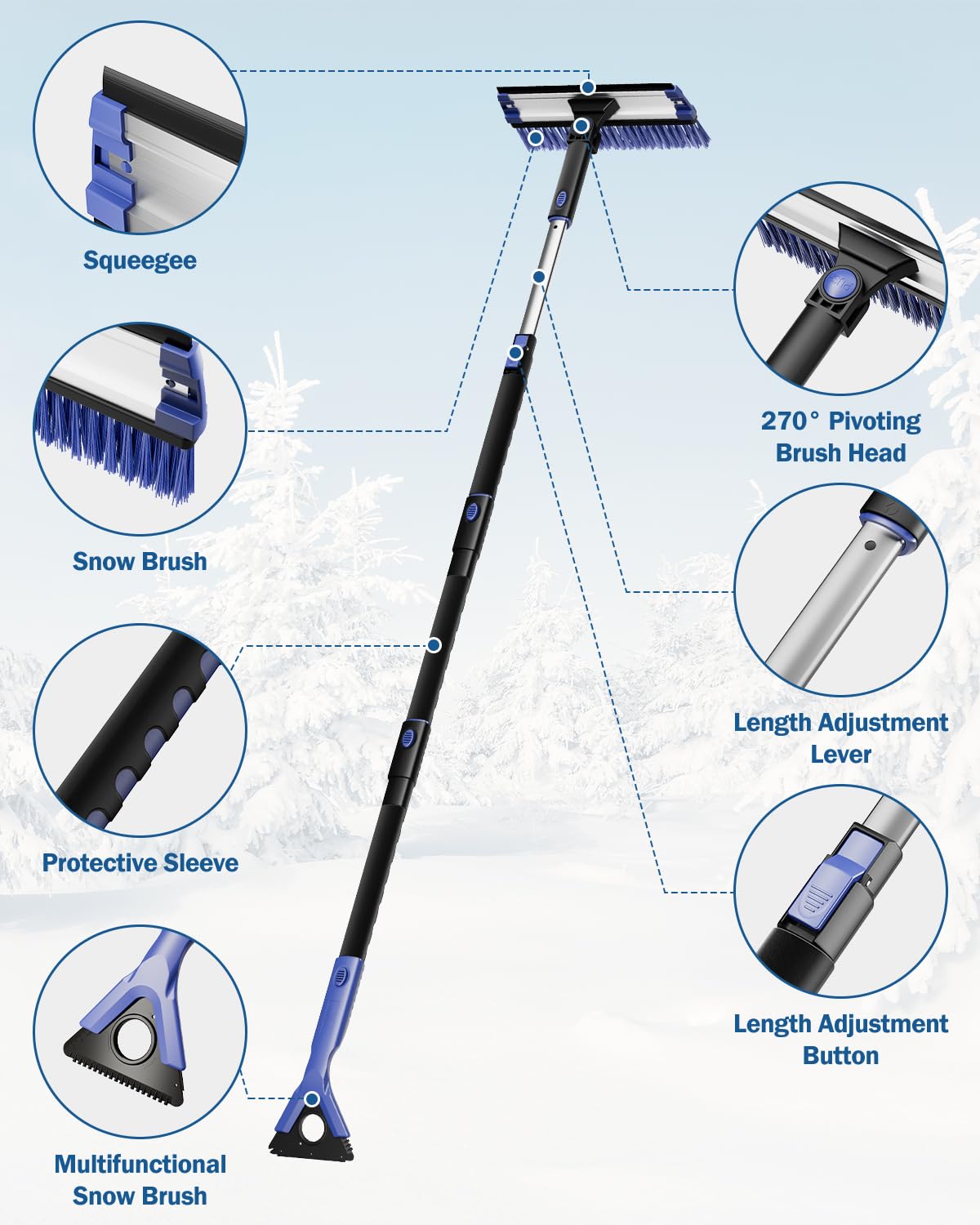Afoxsos LAF1222W33 Snow-Shovels - View #5