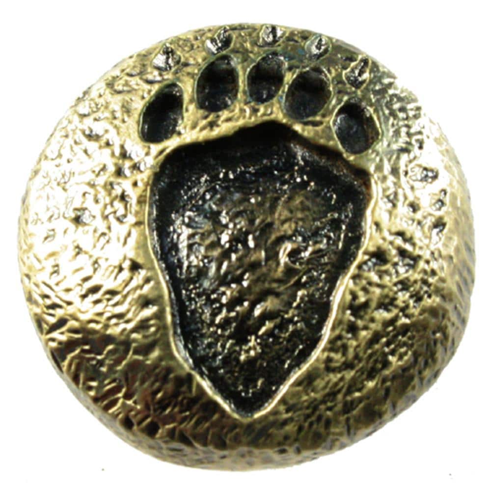 Sierra Lifestyles 681390 Antique brass Round Rustic Cabinet Knob