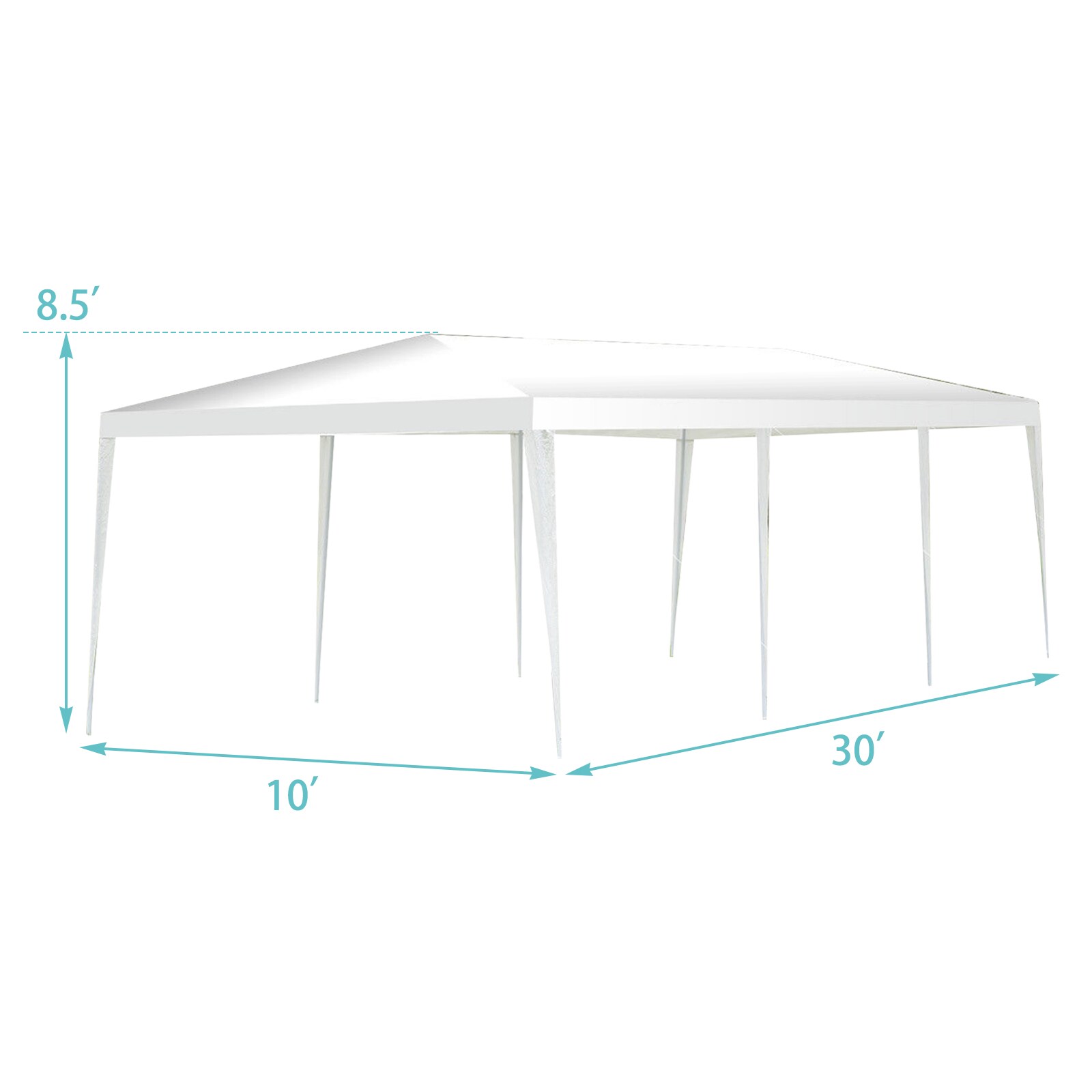 WELLFOR TGS2064WH Canopy-Storage - View #3