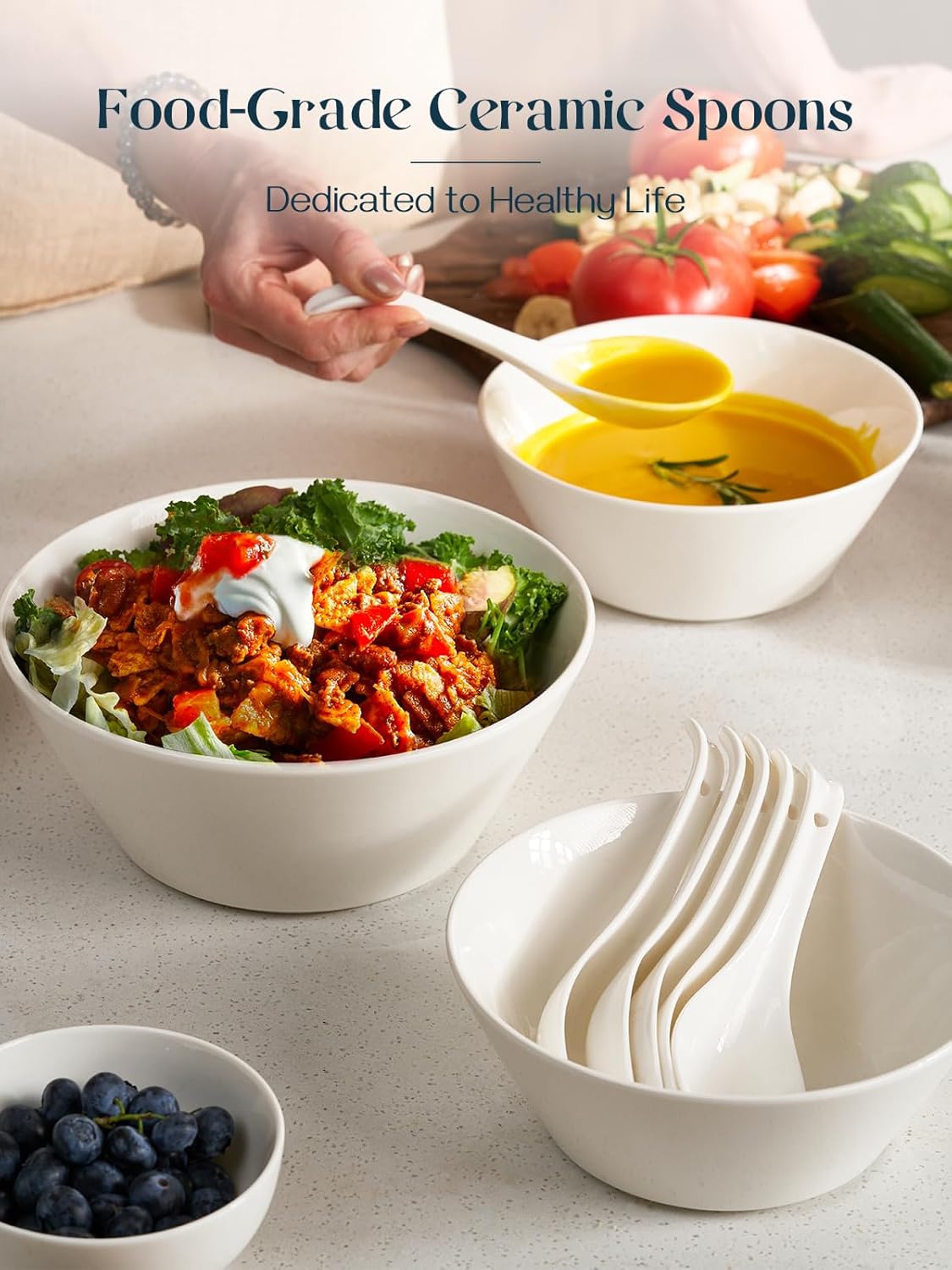 Dowan B0CZ868Q67 dinnerware - View #2