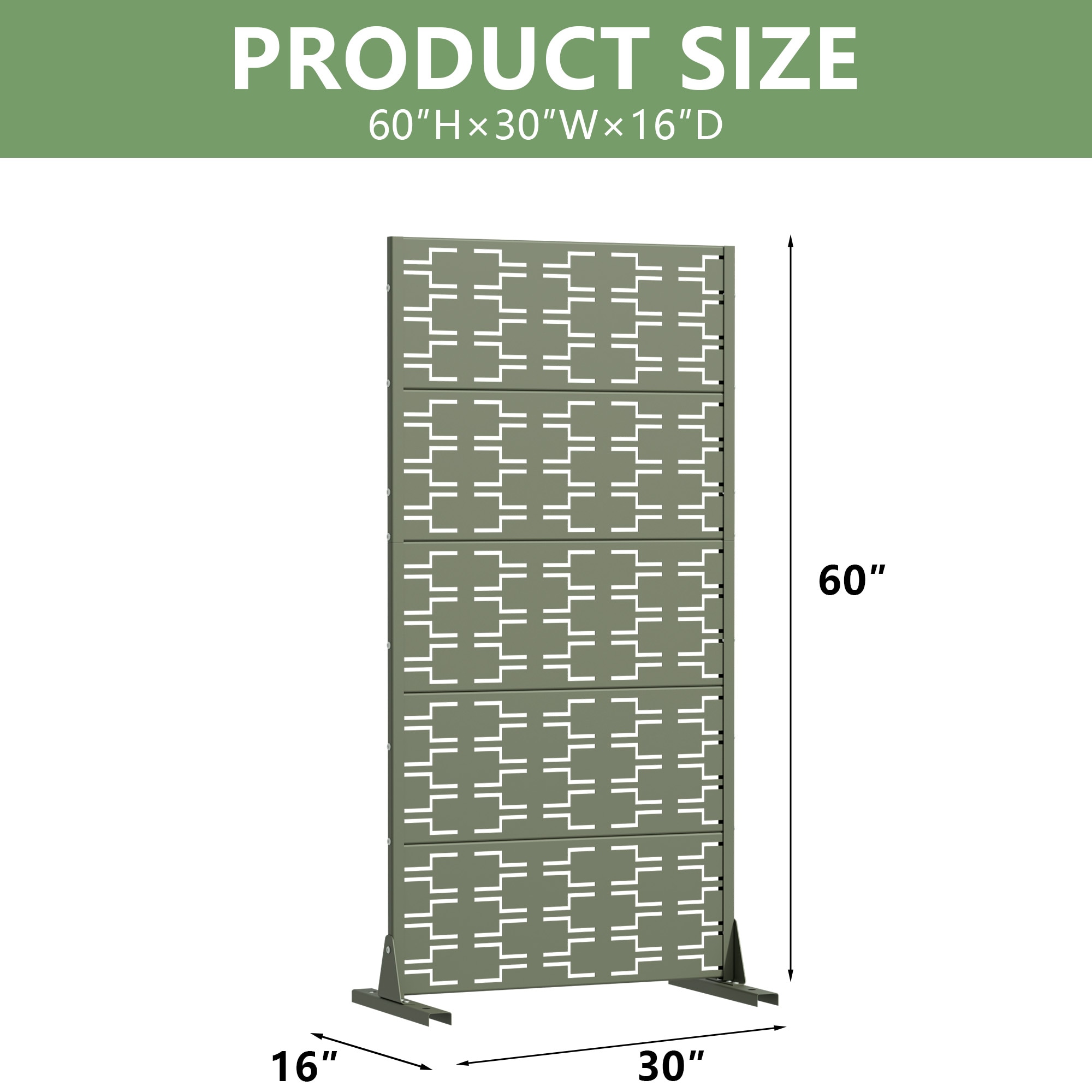 Wooakway L20609-604A47 Outdoor-Privacy-Screen - View #9