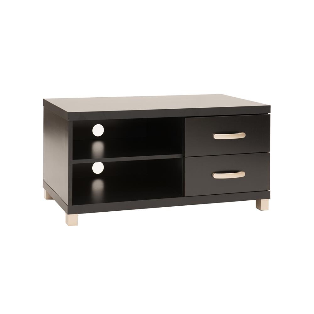 Techni Mobili RTA-8896-BK Modern/Contemporary Black TV Cabinet (Accommodates TVs up to 40-in)