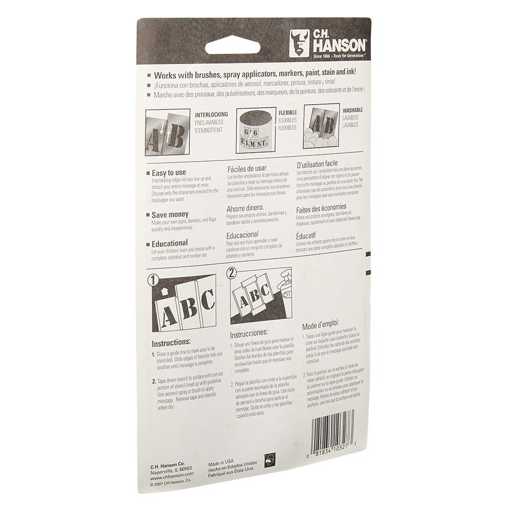 CH Hanson 10327 stencils - View #3