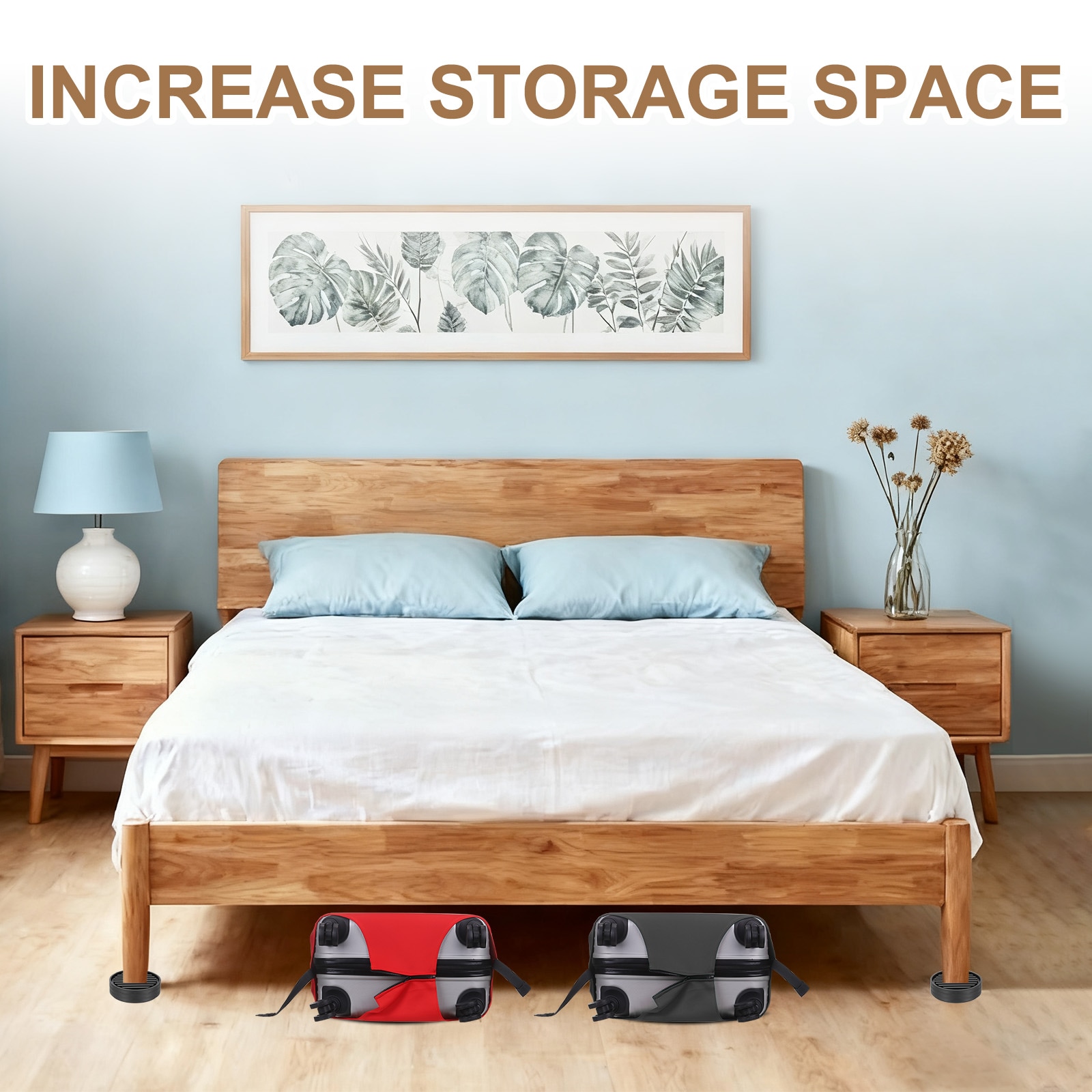 Unique Bargains S26062400UX5576 Bed-Risers - View #6
