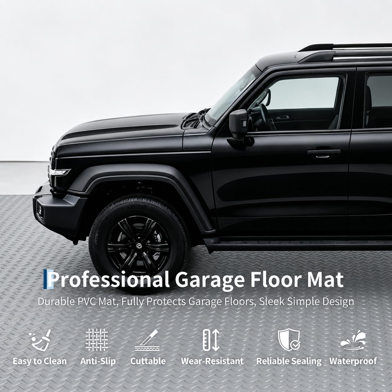 GarveeLife CLJYH6KESEV0L4Q Garage-Flooring-Rolls - View #3
