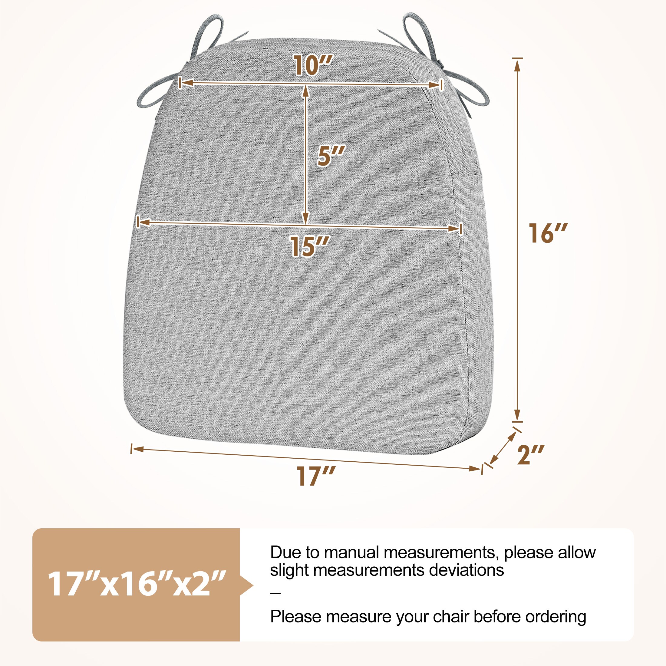 AAAAAcessories LS-DCCLH-QIANHUI-4P Indoor-Chair-Cushions - View #5
