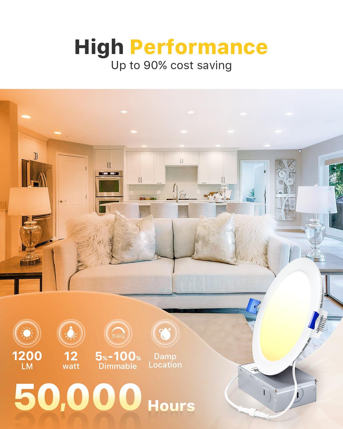 Etokfoks LET6FYFBU Led-Retrofit-Downlight - View #3