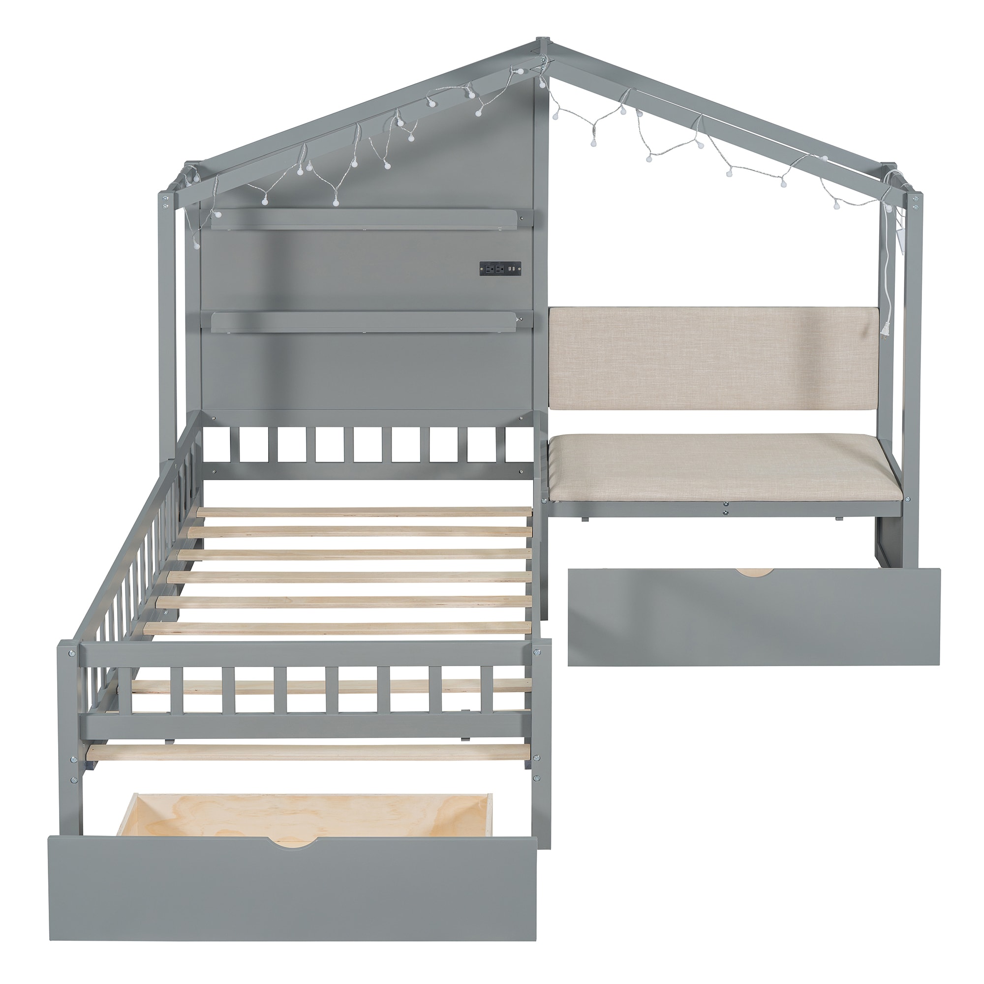 ModernLuxe LP000521AAE-1 Sofas-Loveseats - View #7