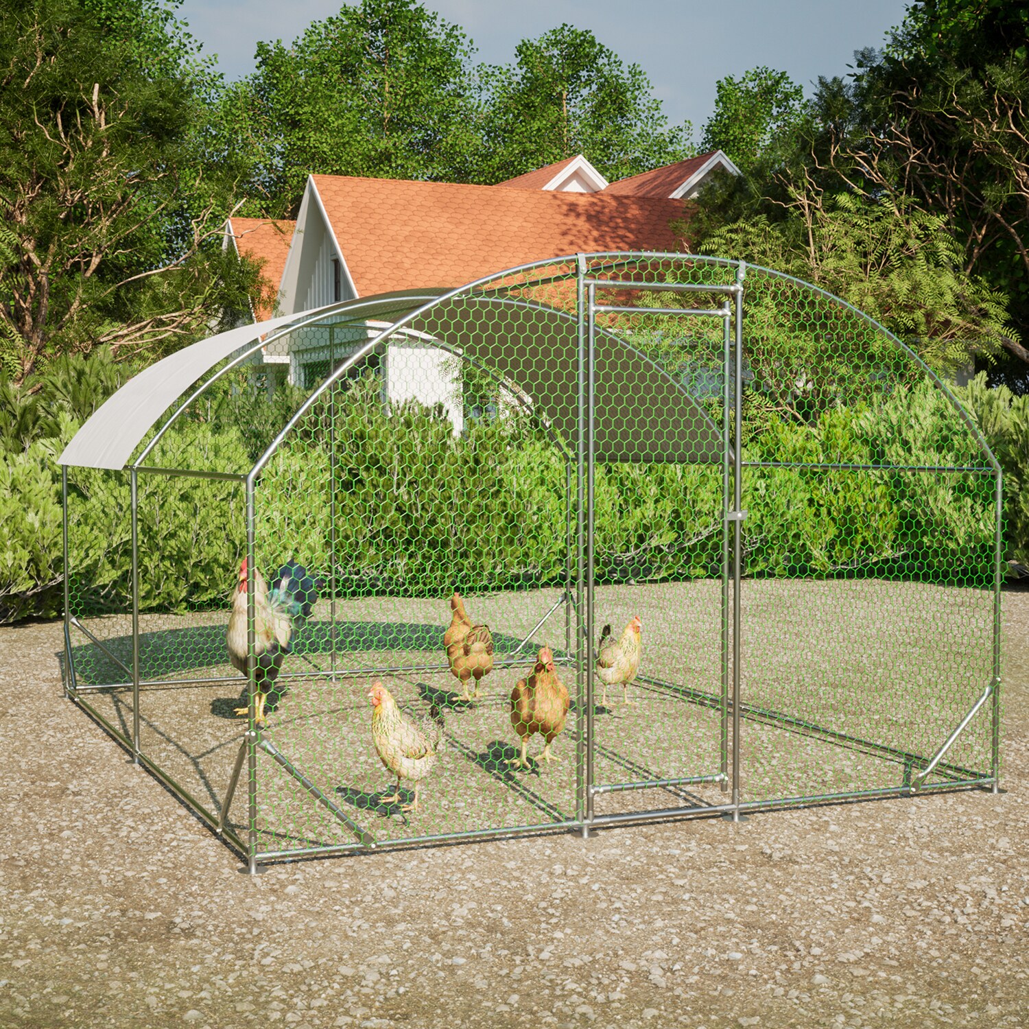 Mondawe MO-3P185305 Chicken-Coops-Rabbit-Hutches - View #3