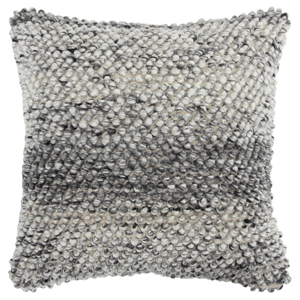 Rizzy Home DOHT14985GYBK2020 Donny Osmond 20-in x 20-in Natural/gray Square Indoor Decorative Pillow