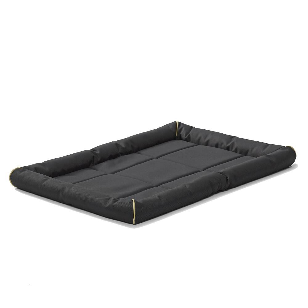 MidWest Homes for Pets 40536-BK Black Polyester Rectangular Dog Bed (For Medium)