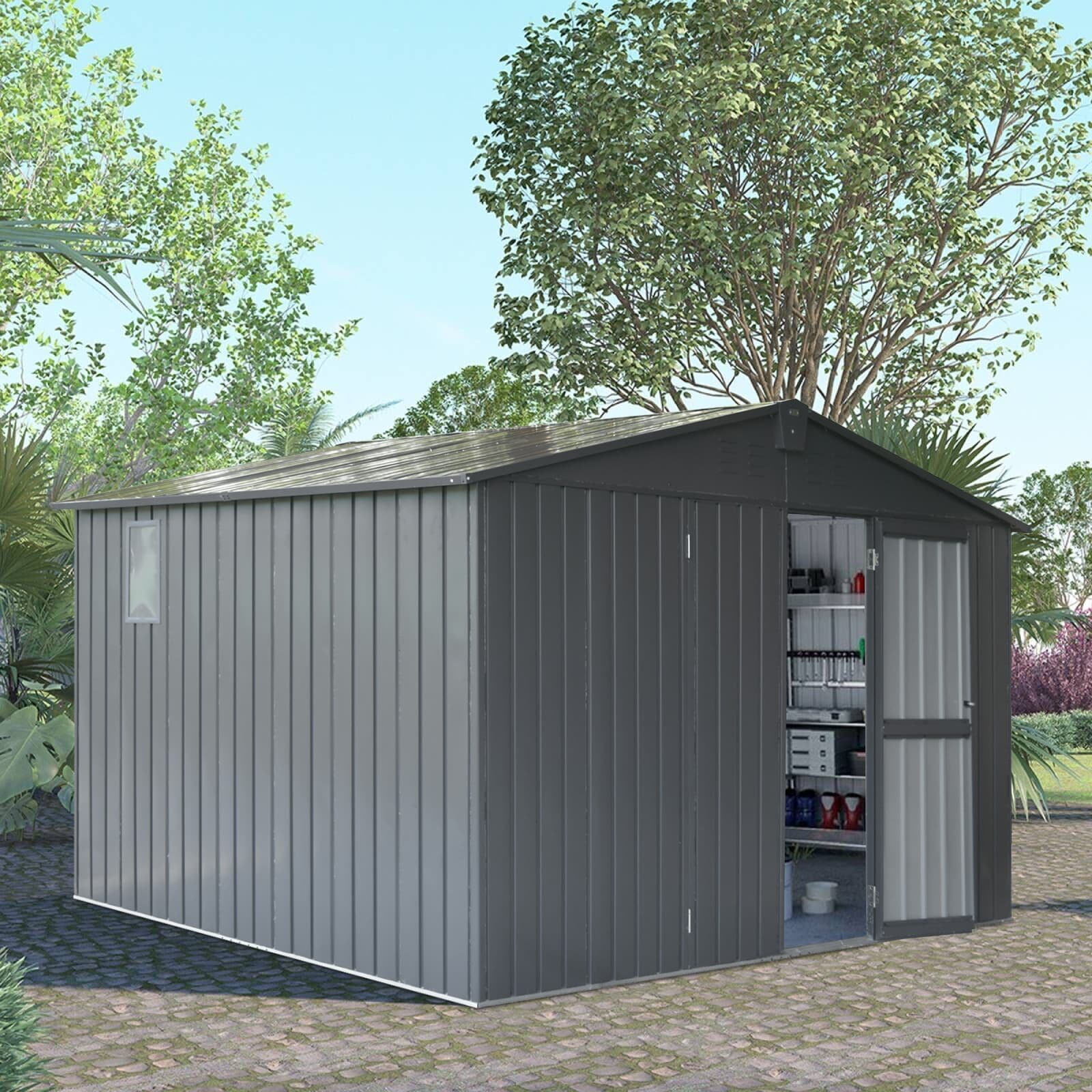 Maocao Hoom MZN711-261AAM Metal-Storage-Buildings-Sheds - View #8